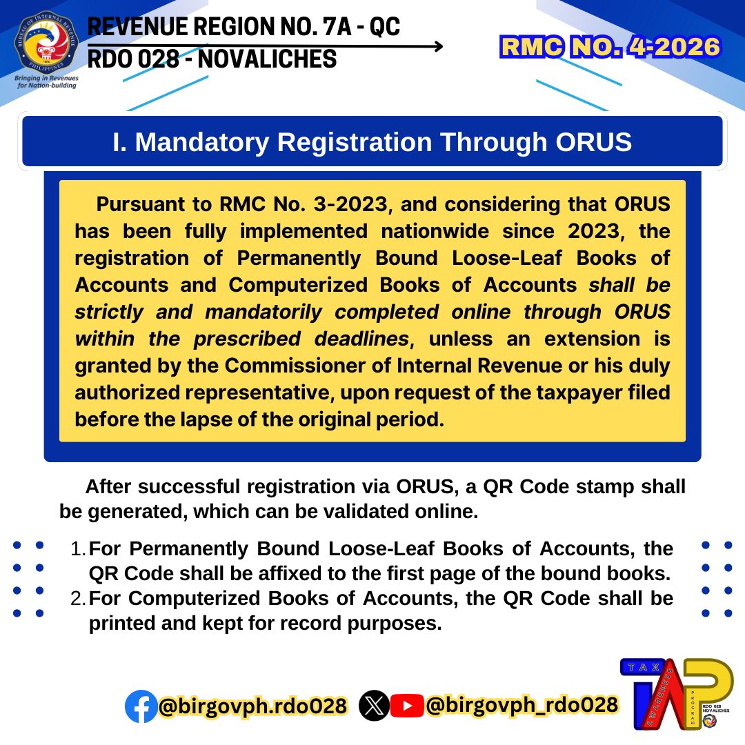 BIR Revenue District Office 028 - Novaliches | Quezon City