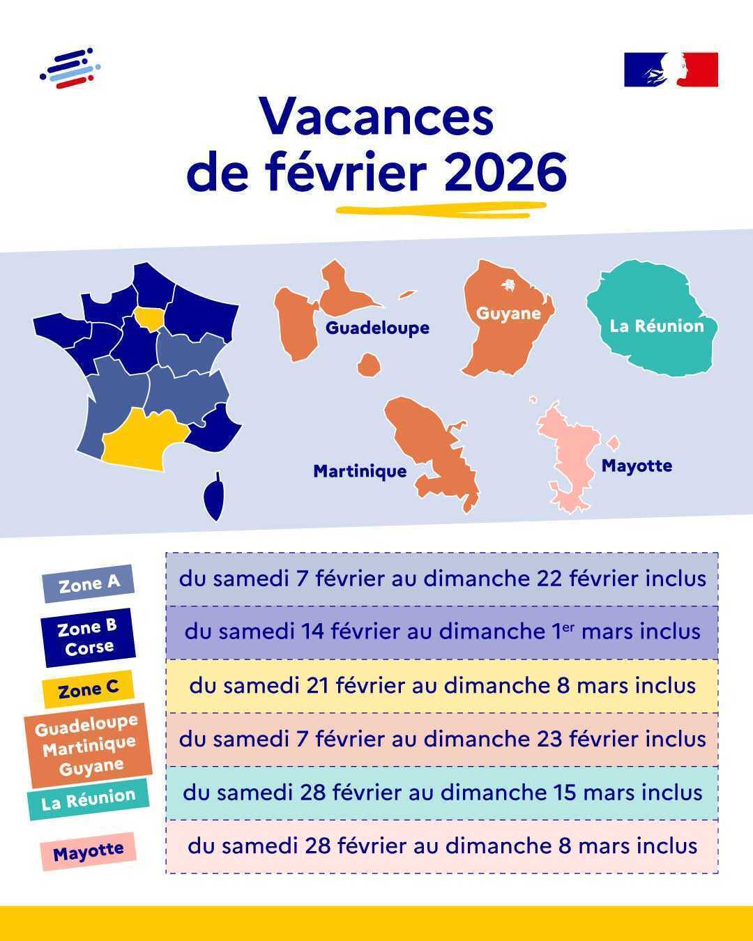 Préfet - #Vacances | 🗓 Retrouvez le calendrier scolaire des vacances de ...