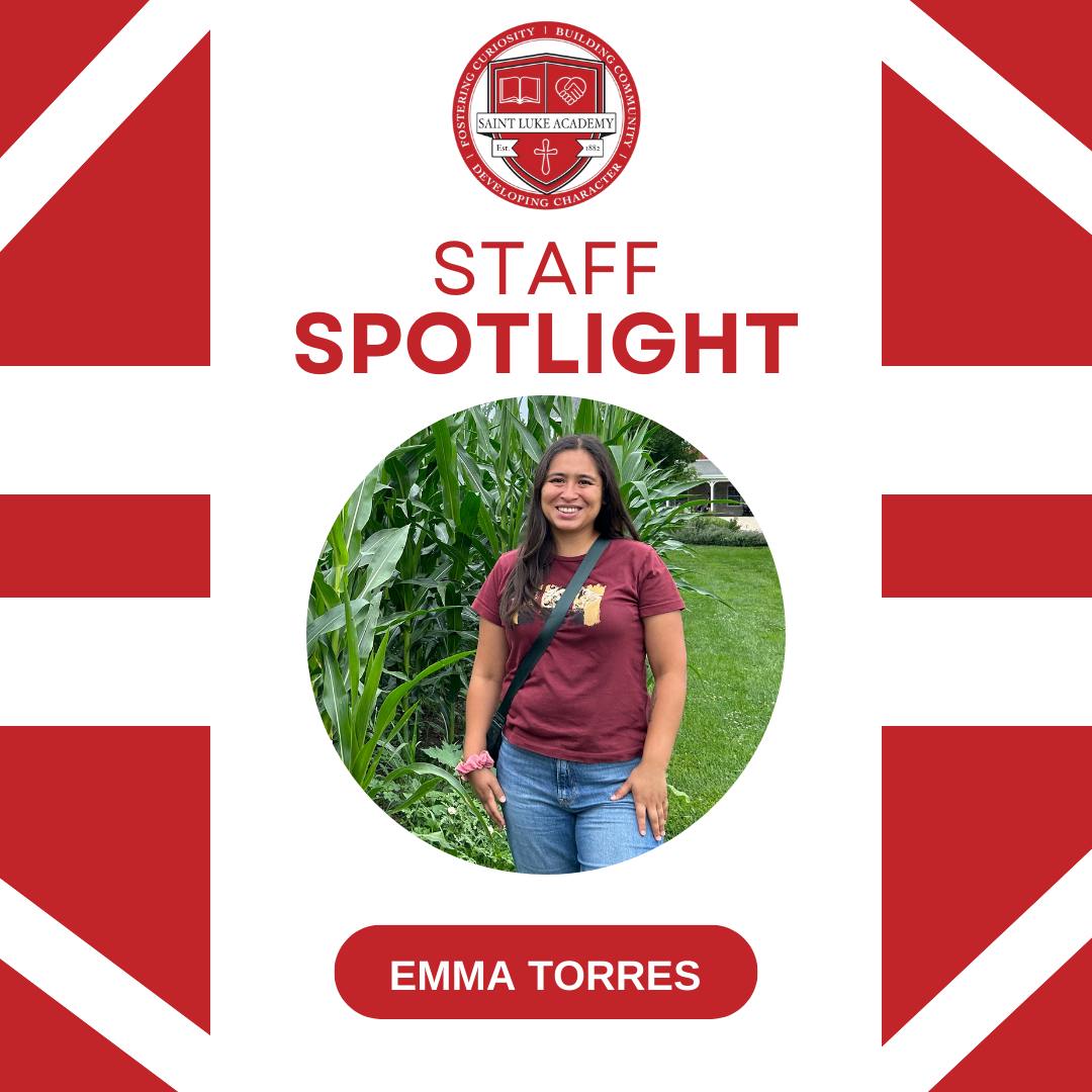Saint - Introducing the Saint Luke staff! Today's Staff Spotlight is ...