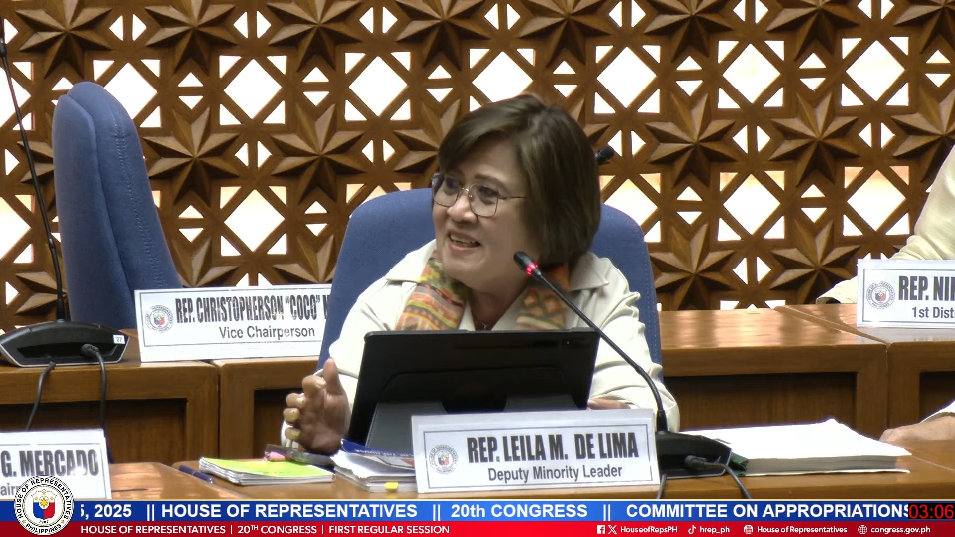 News5 - DPWH BUDGET DELIBERATIONS UPDATE Inaprubahan ng House Committee ...