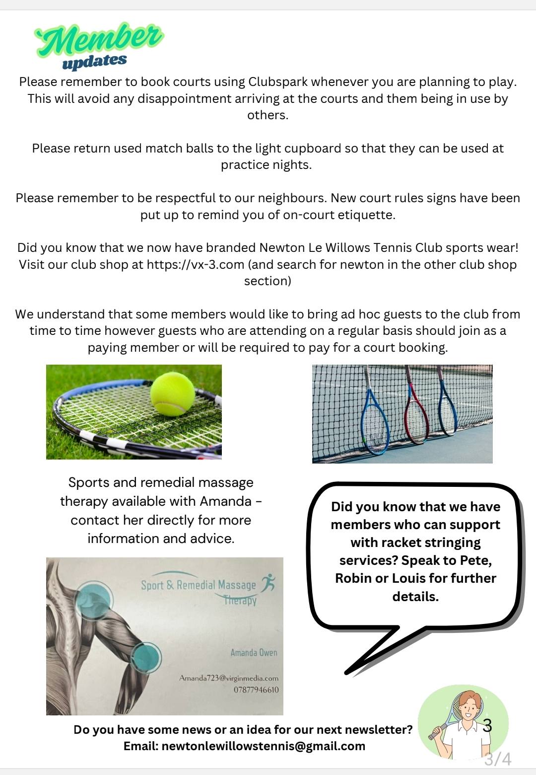 Newton-le-Willows Tennis Club | Newton-le-Willows
