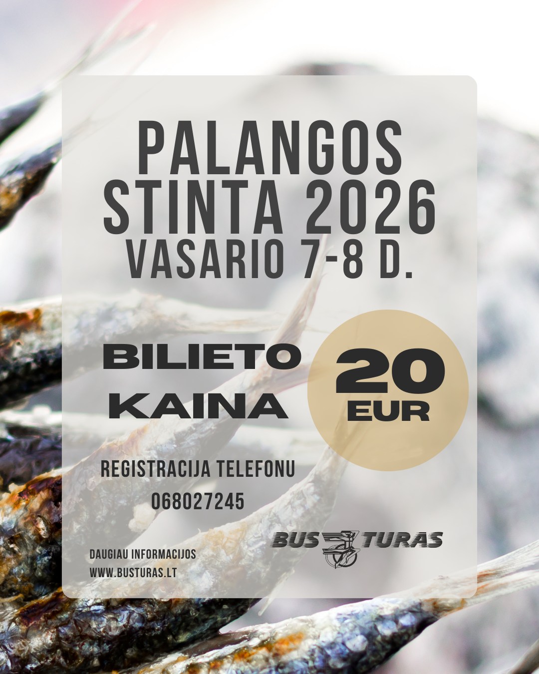 Busturas - 🎣 Palangos stinta 2026 – žiemos šventė, kurios nevalia ...