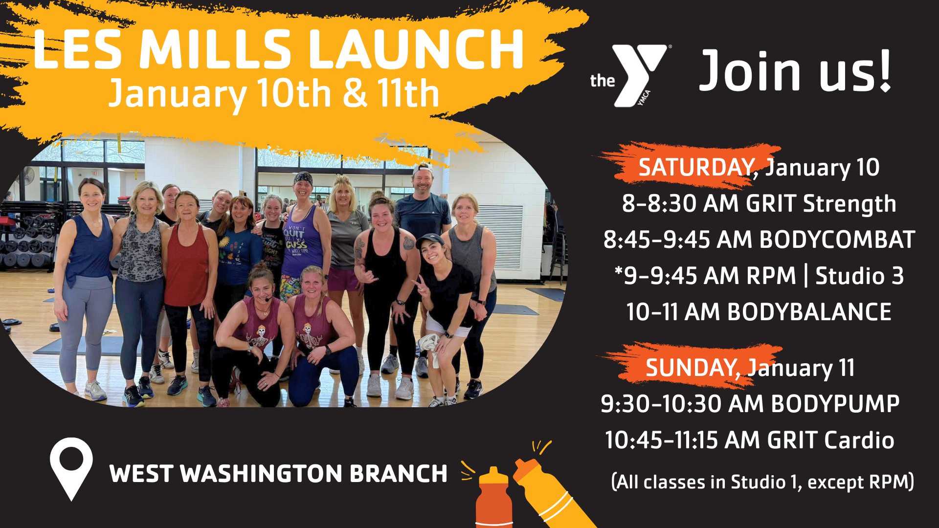 Les Mills Group Fitness Launch!