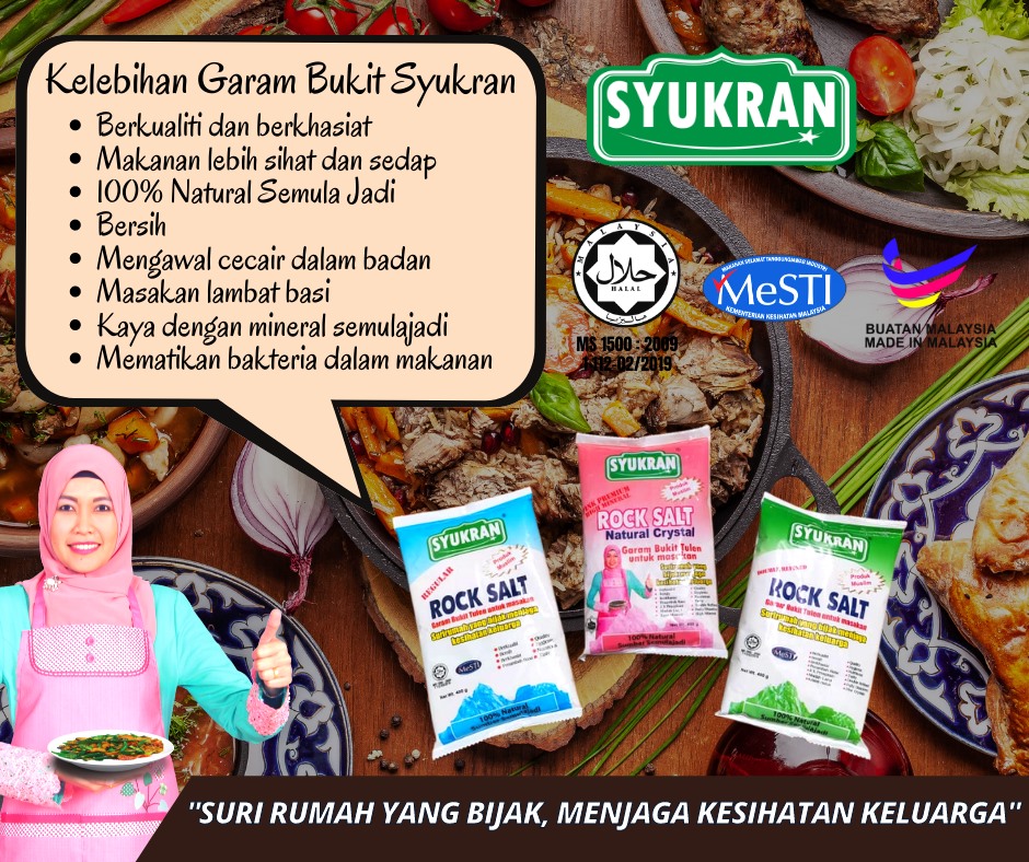 Selain itu, jangan lupa untuk gunakan... - Syukran Rock Salt | Facebook
