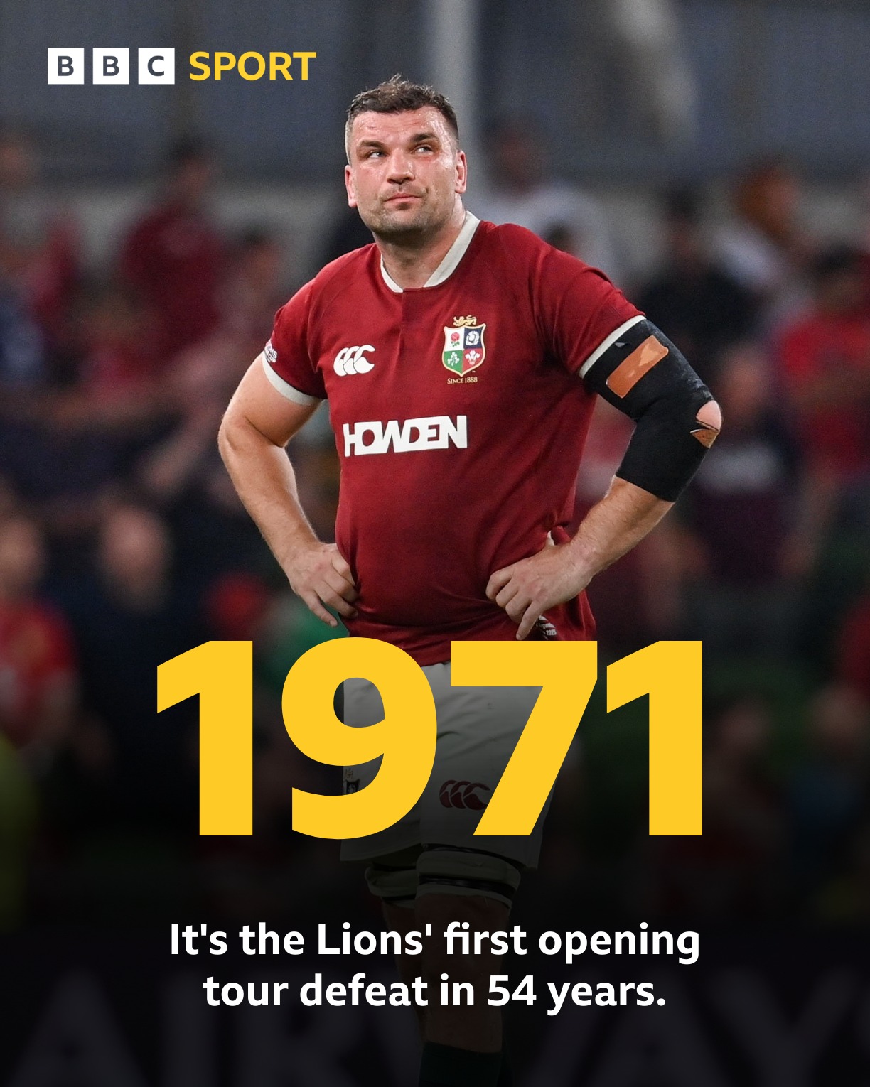 BBC Sport - The Lions hadn't lost an opening game in over... | Facebook