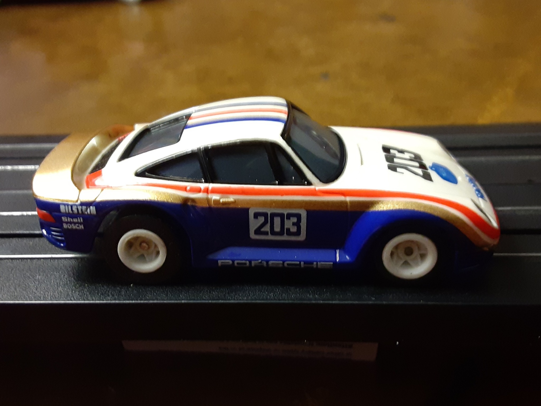 Tomy AFX Turbo Porsche 959 in Rothmans colors