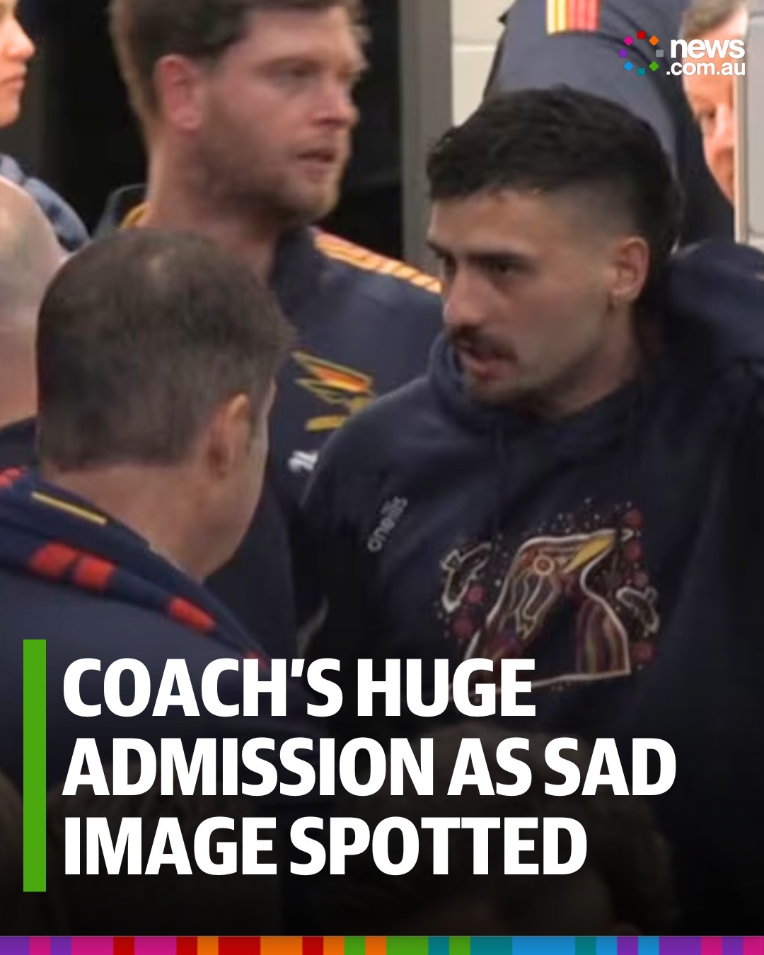 News.com.au - Crows coach Matthew Nicks made a huge admission. | Facebook