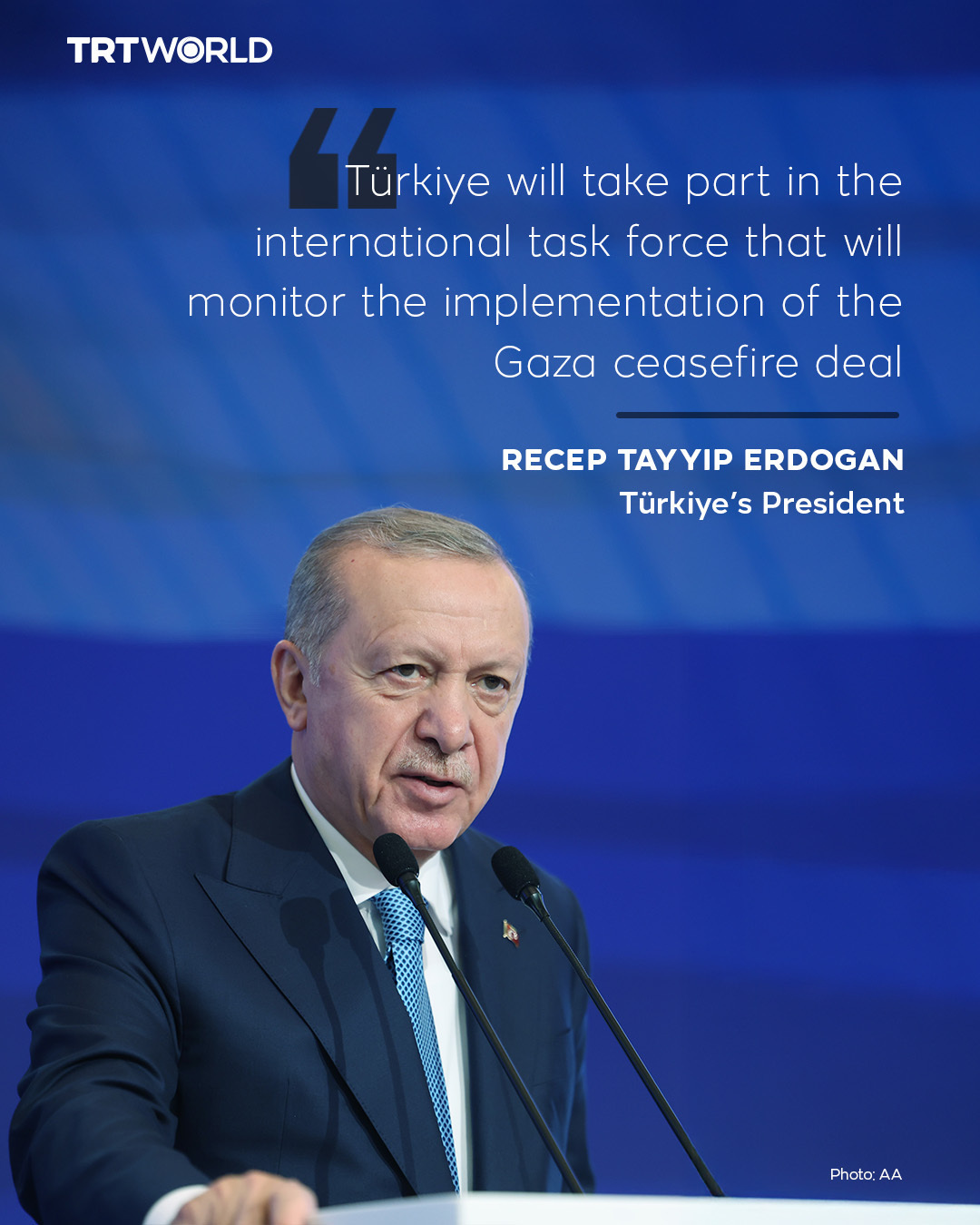 TRT - Türkiye will take part in the international task force that will ...