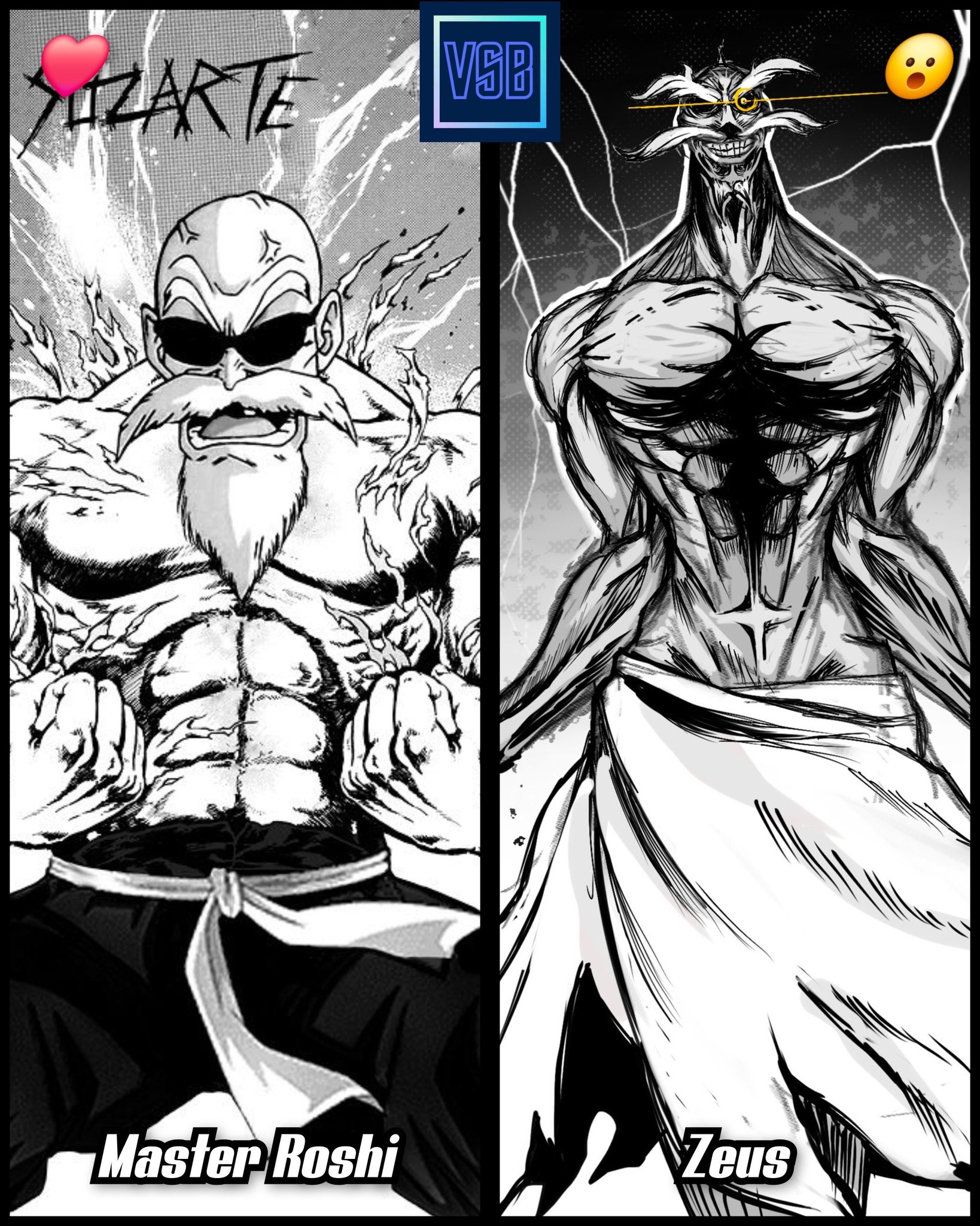 VSBattle - Master Roshi takes on Zeus from RoR! Who wins... | Facebook