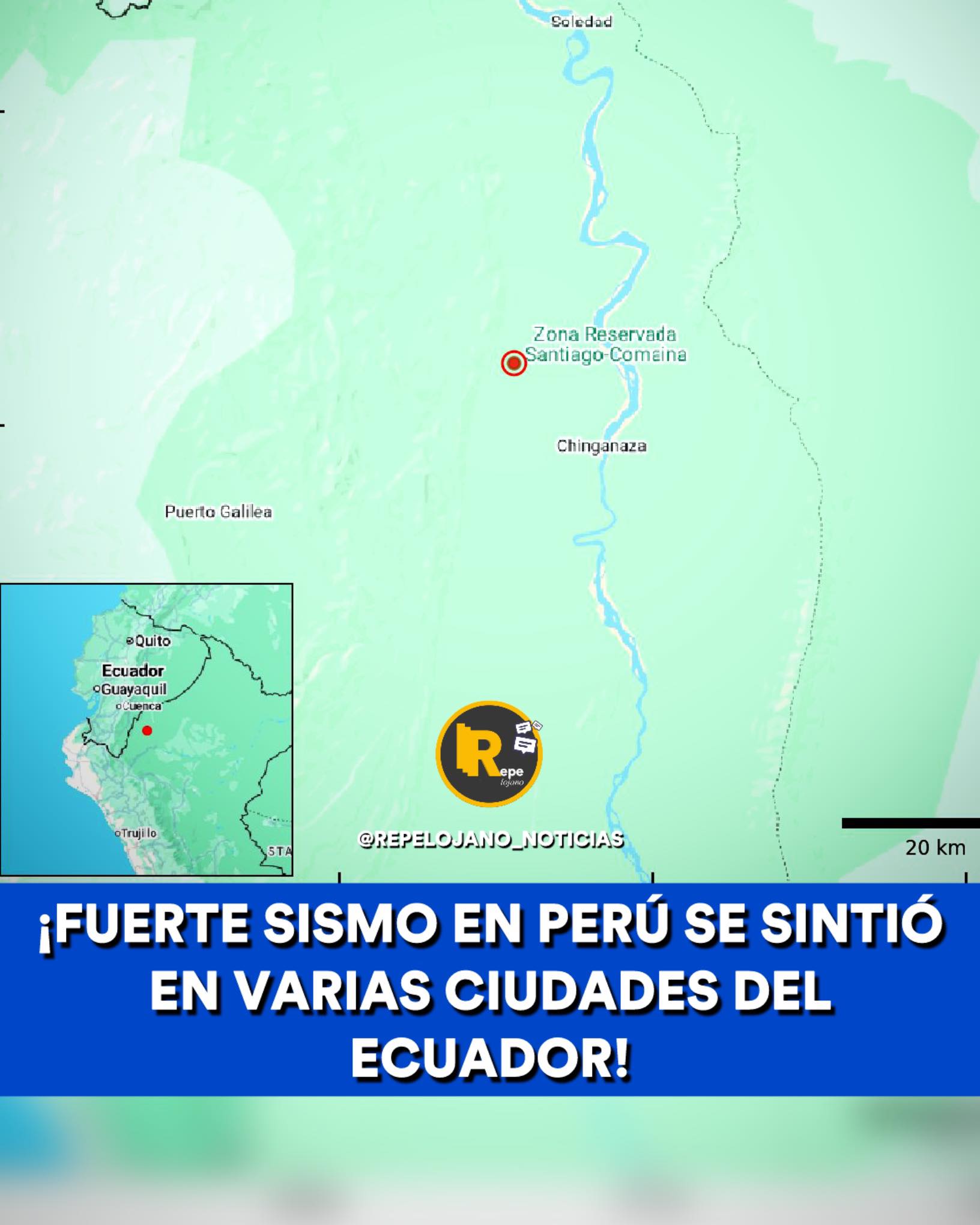 RepeLojano - ⚠️🚨 #URGENTE #Ecuador #Perú ¡FUERTE SISMO SE... | Facebook
