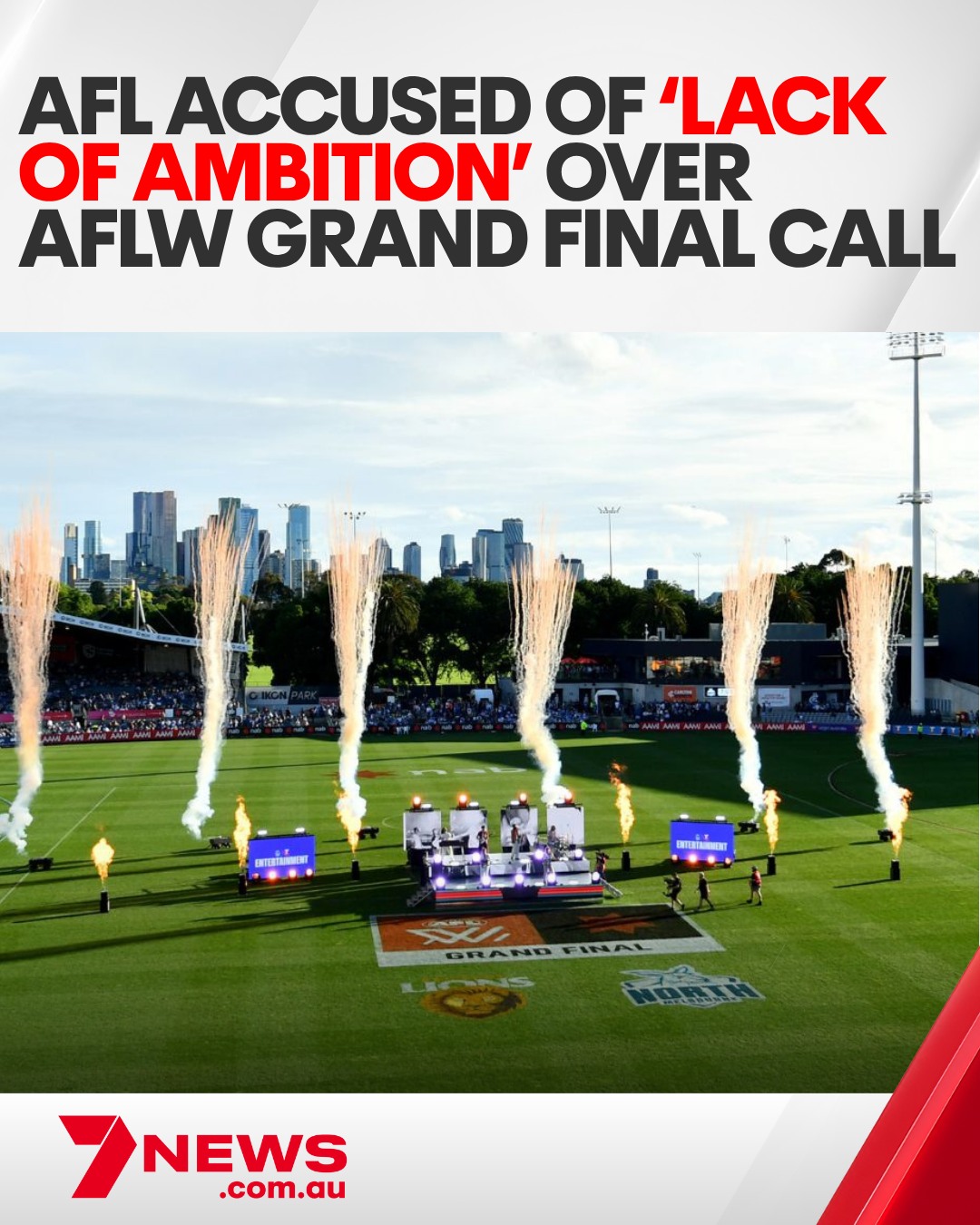 7NEWS - ‘We’re not really caring about growing the game.’ 📌 MORE ...