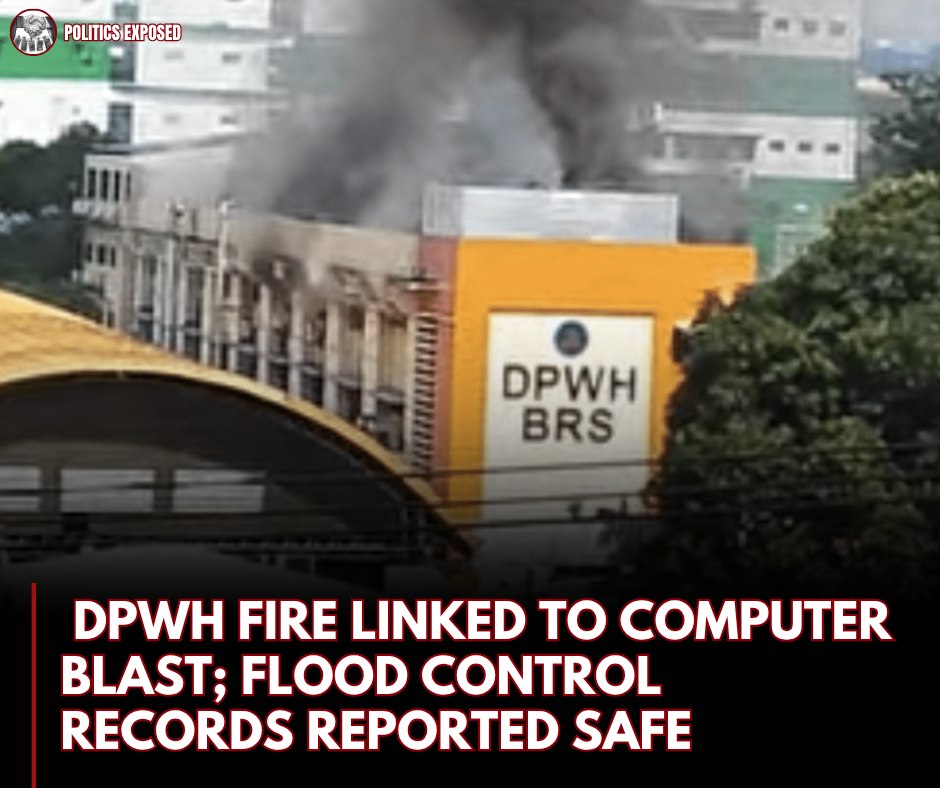 A fire broke out at the DPWH Bureau of... - Politics Exposed | Facebook