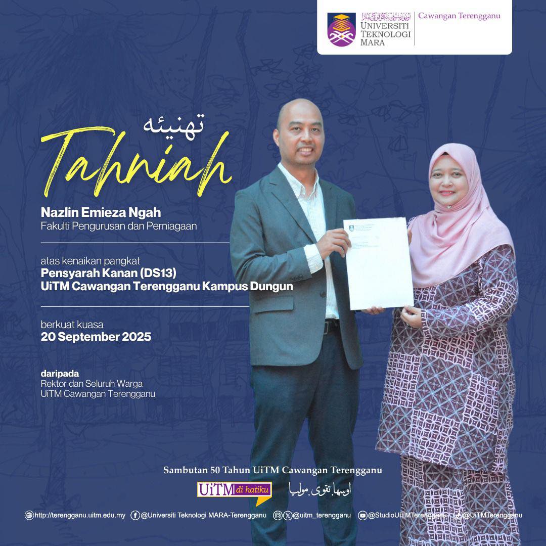 Universiti - Setinggi-Tinggi Tahniah Kepada Nazlin Emieza Ngah Fakulti ...