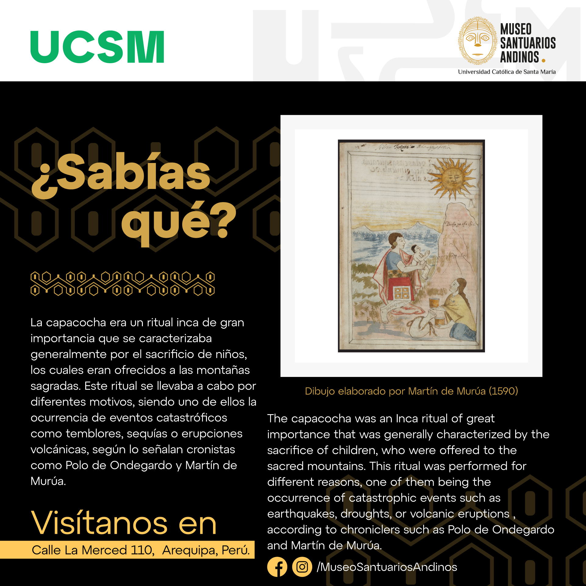 Universidad - 🏔️ ¿Sabías que la capacocha fue uno de los rituales más ...