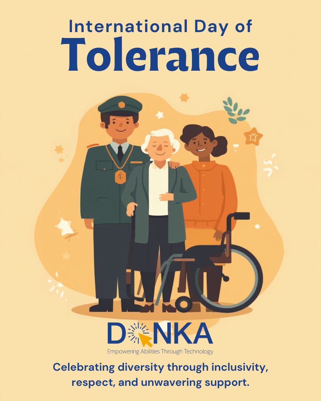 Donka, Inc. - Happy International Day of Tolerance from... | Facebook