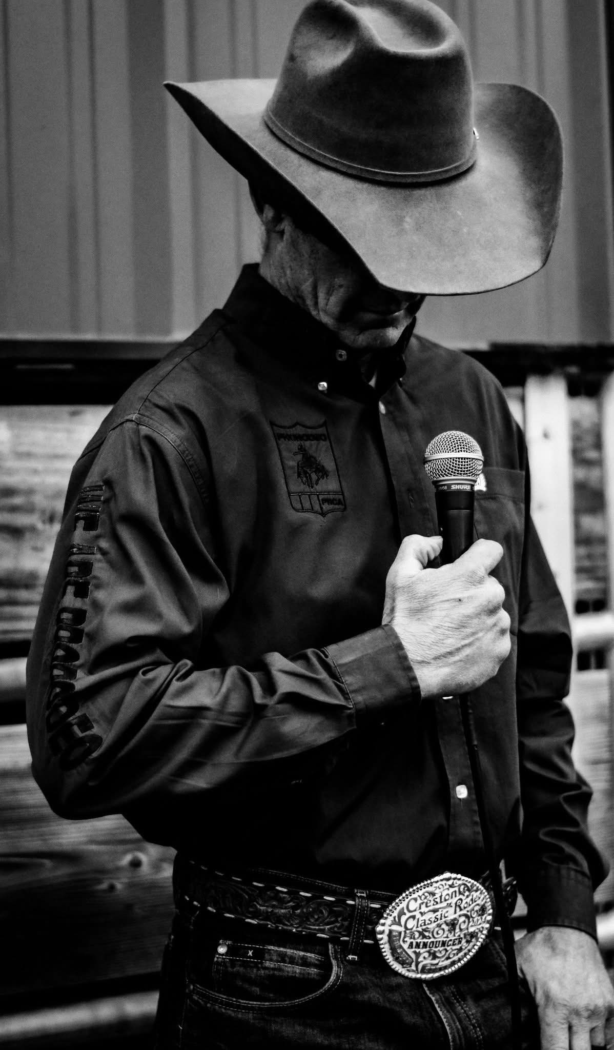 Creston - The official announcer of the 2025 Creston Classic Rodeo….. 🤠 ...