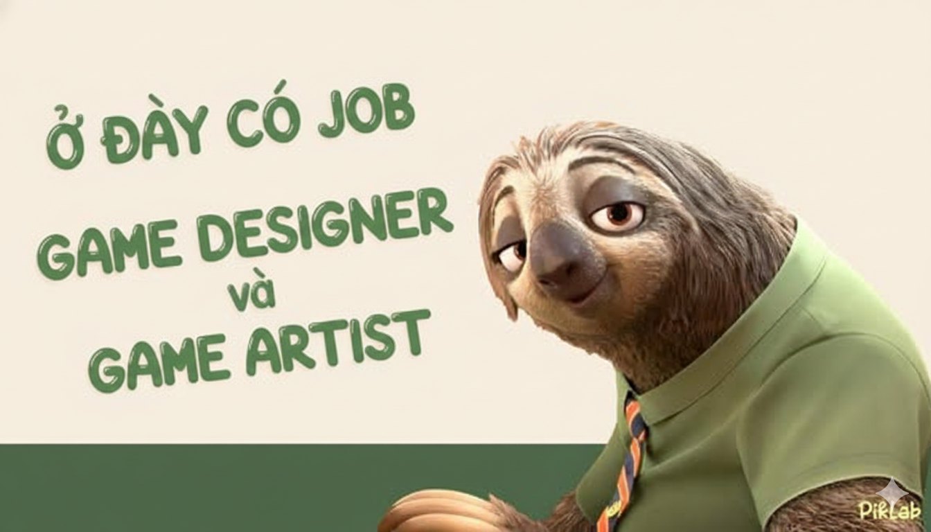 Việc Làm Ngành Game (Cocos/Unity Dev, 2D/3D Artist, Animator, Video ...