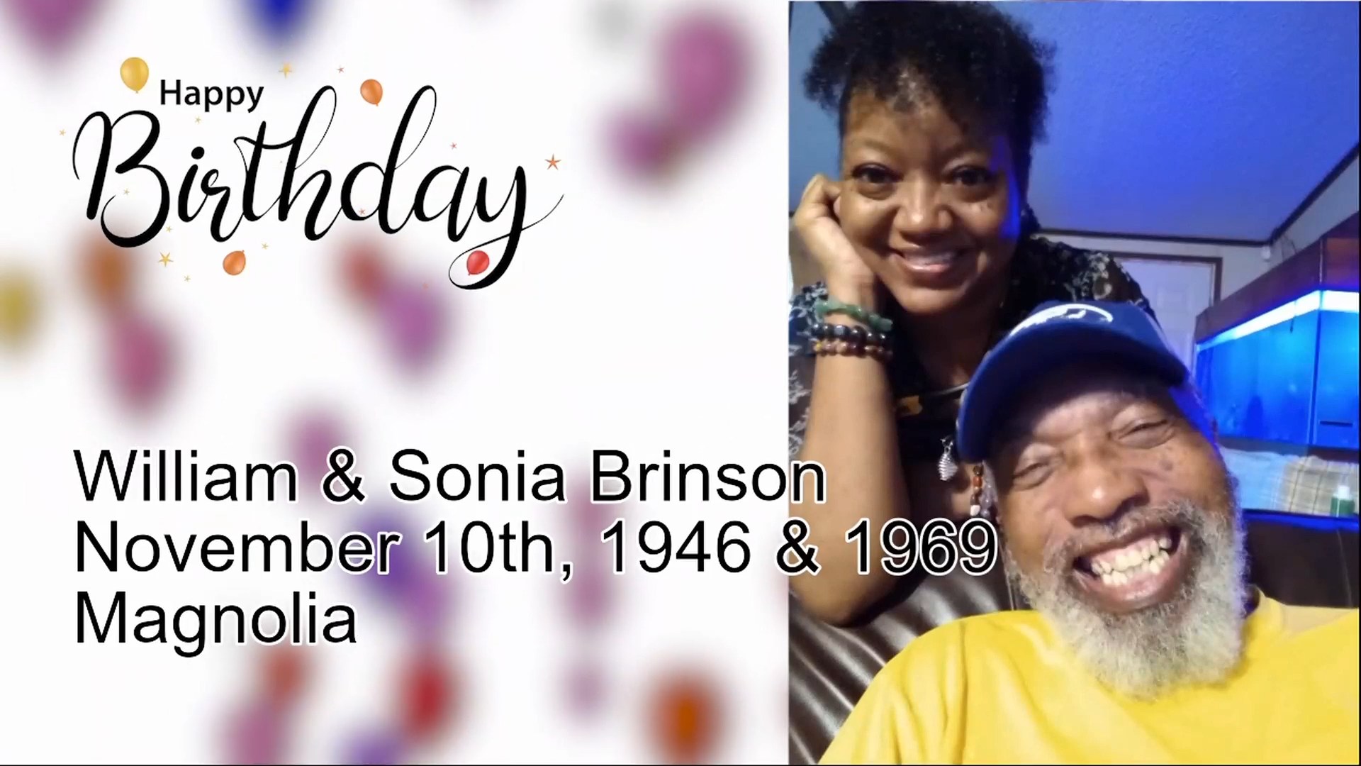 WCTI - Happy birthday to William Brinson and Sonia Brinson Parker from ...
