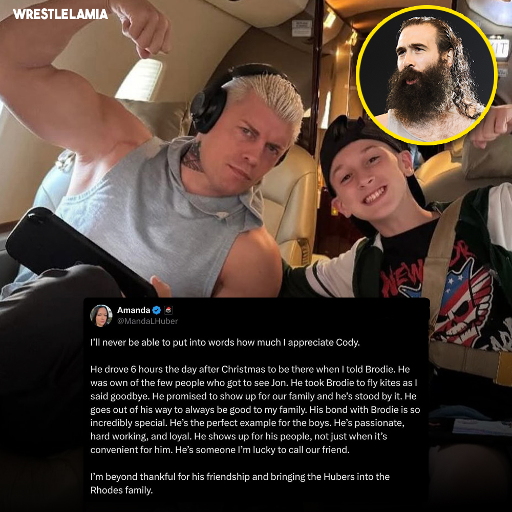 Wrestlelamia.com - Cody Rhodes a real one for doing this ️ | Facebook