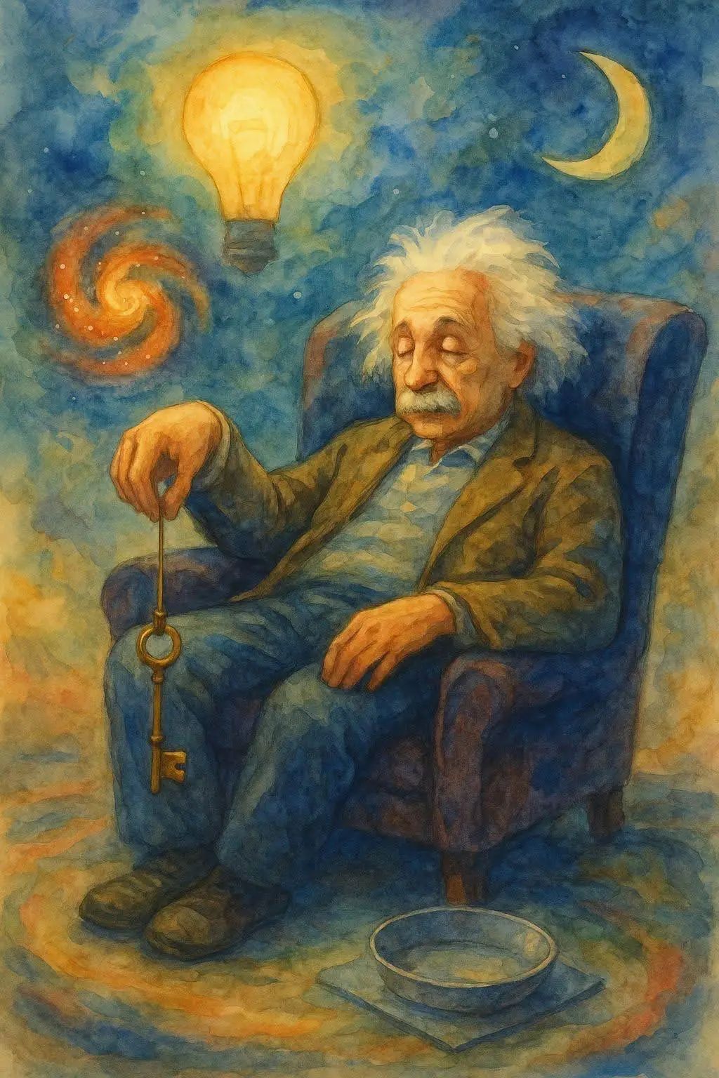 THis - “Did you know Albert Einstein had a quirky ritual? He would ...