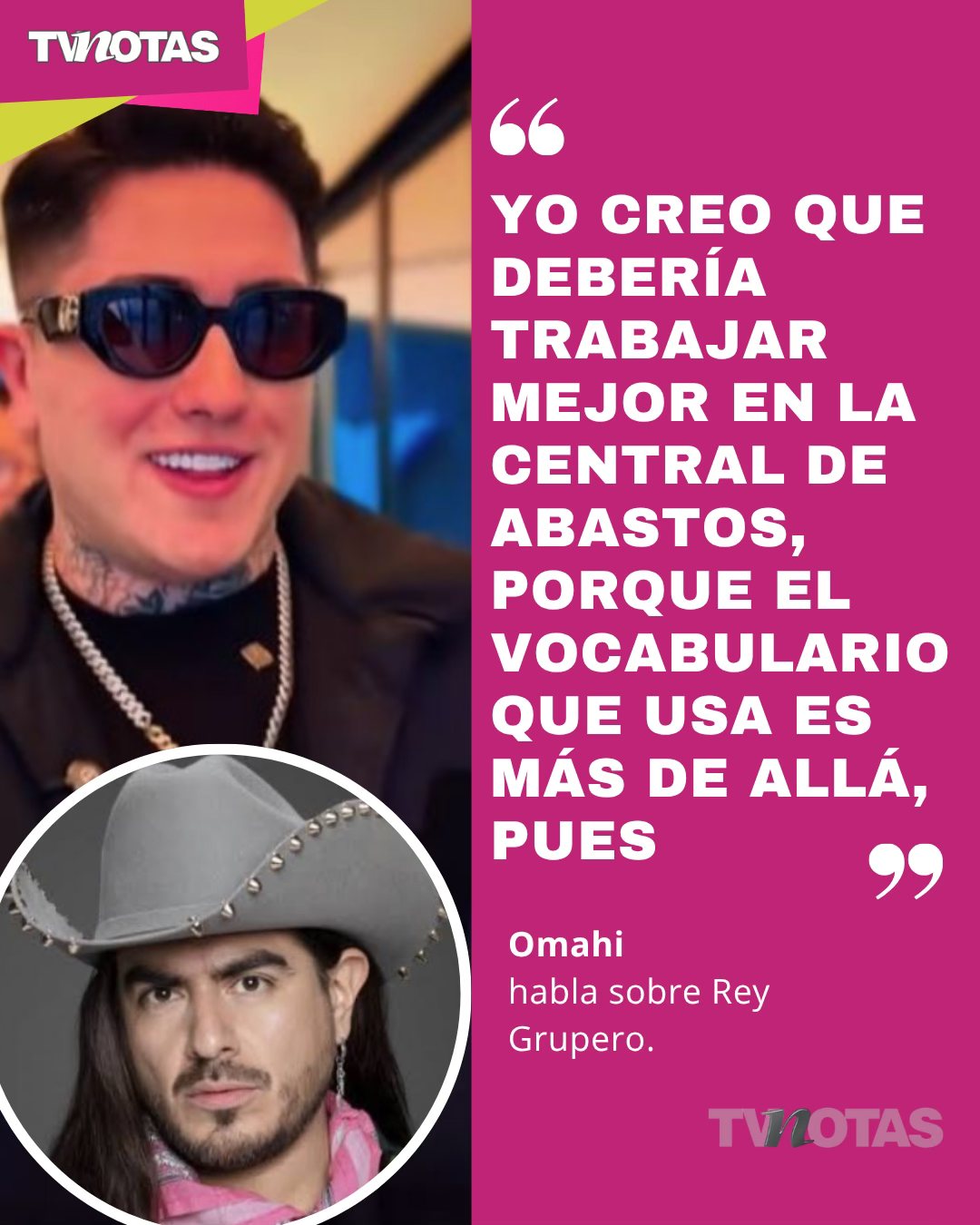 TVNotas - 🤯 ¡Omahi explota contra Rey Grupero! 👉🏼 https://bit.ly ...