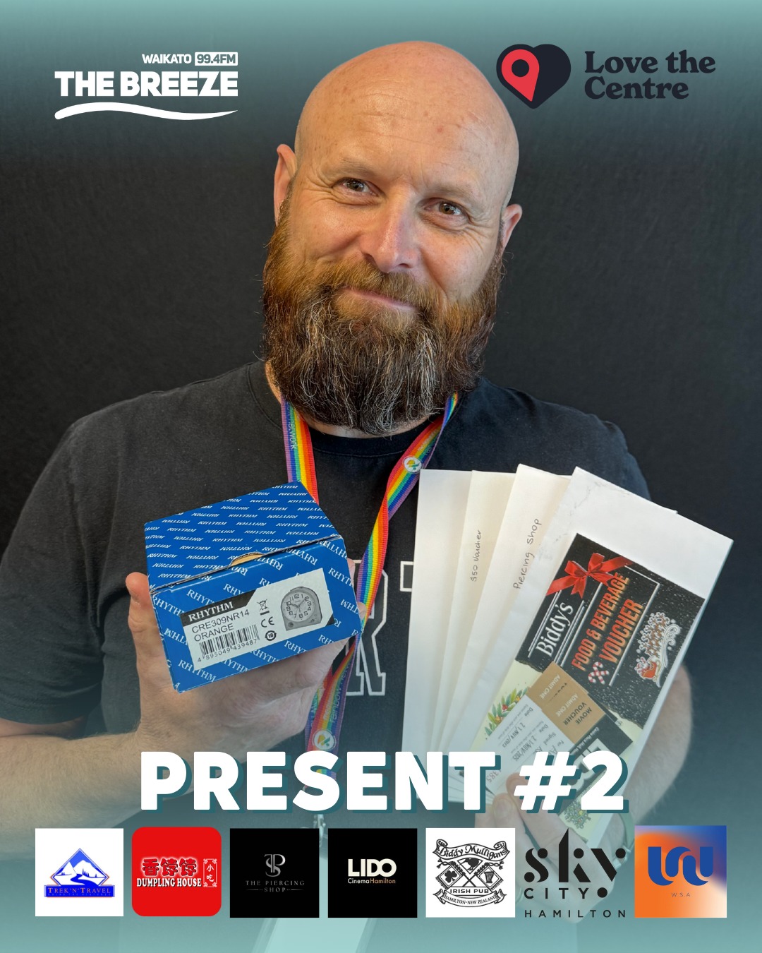 WIN: It’s the 12th day of... - The Breeze Waikato 99.4FM | Facebook
