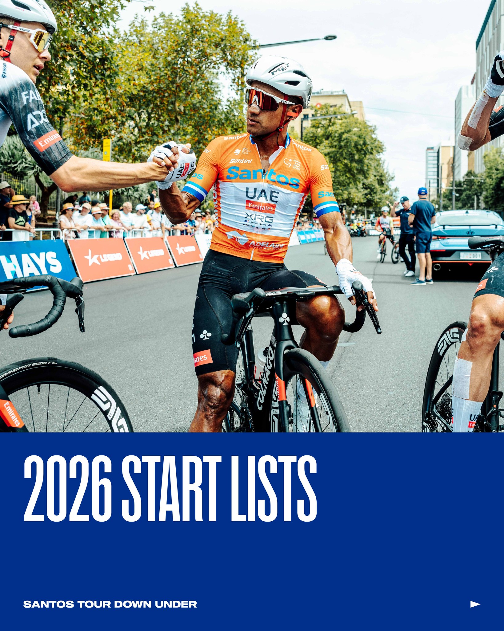 Santos - 2026 start lists are locked in 🔒 Featuring our defending ...