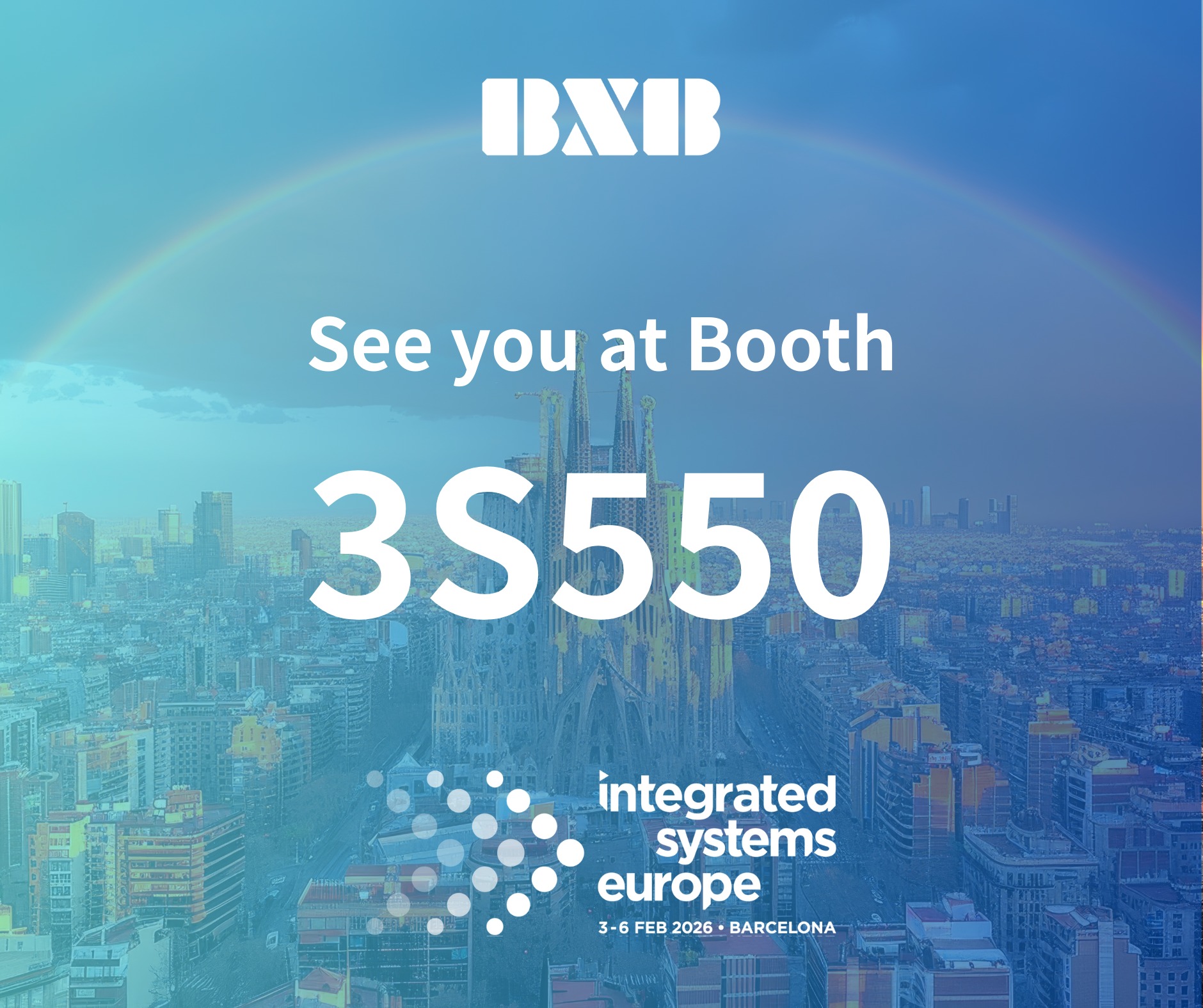 BXB - Barcelona, here we come! 🇪🇸 We are ready to wow the crowd at ISE ...