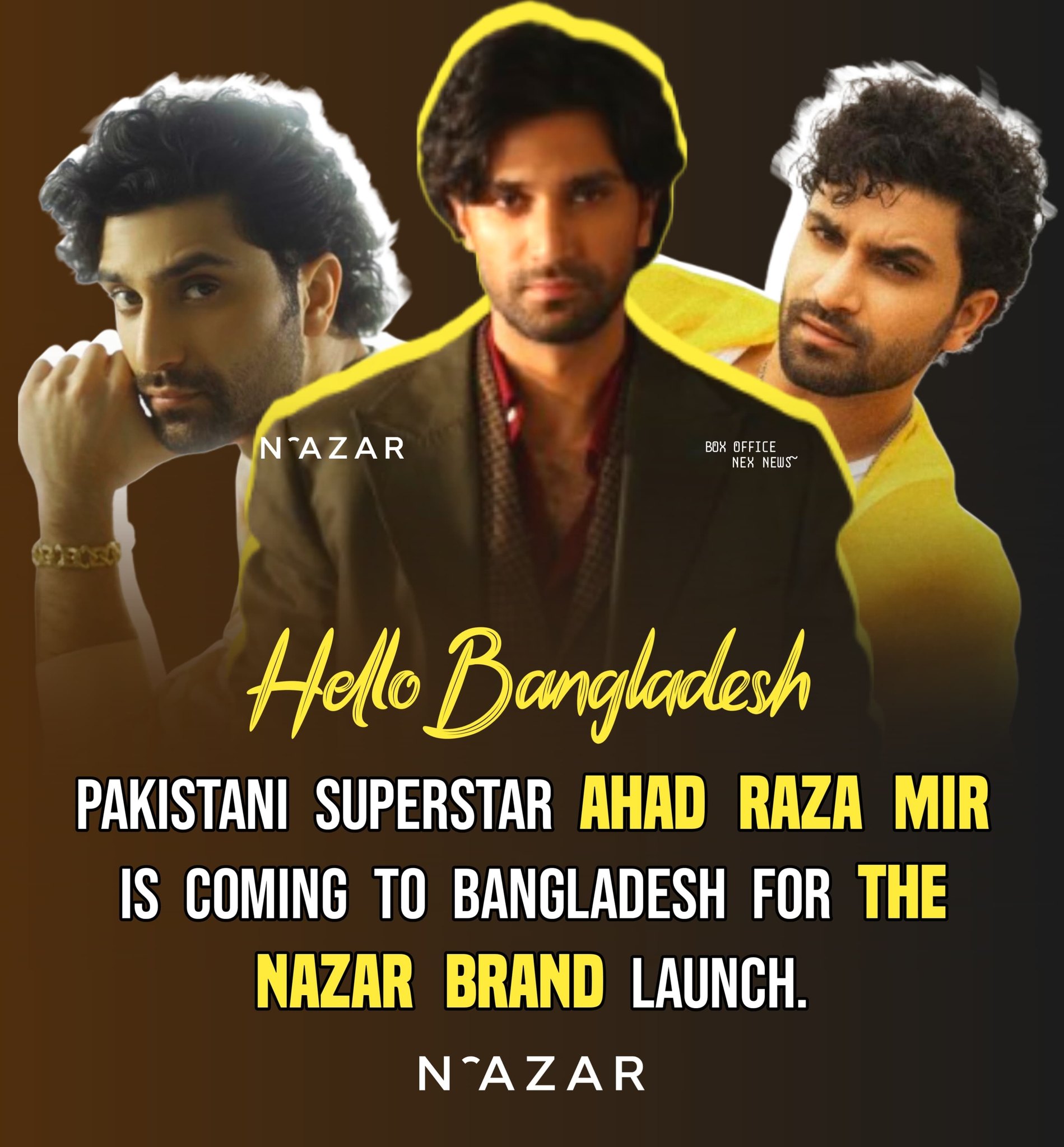 - Pakistani superstar Ahad Raza Mir... - Boxoffice Nex News | Facebook