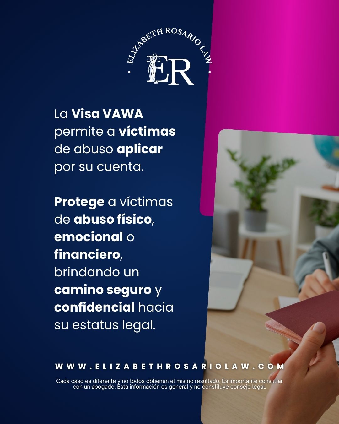 Abogada - La Visa VAWA permite a víctimas de abuso aplicar por su ...