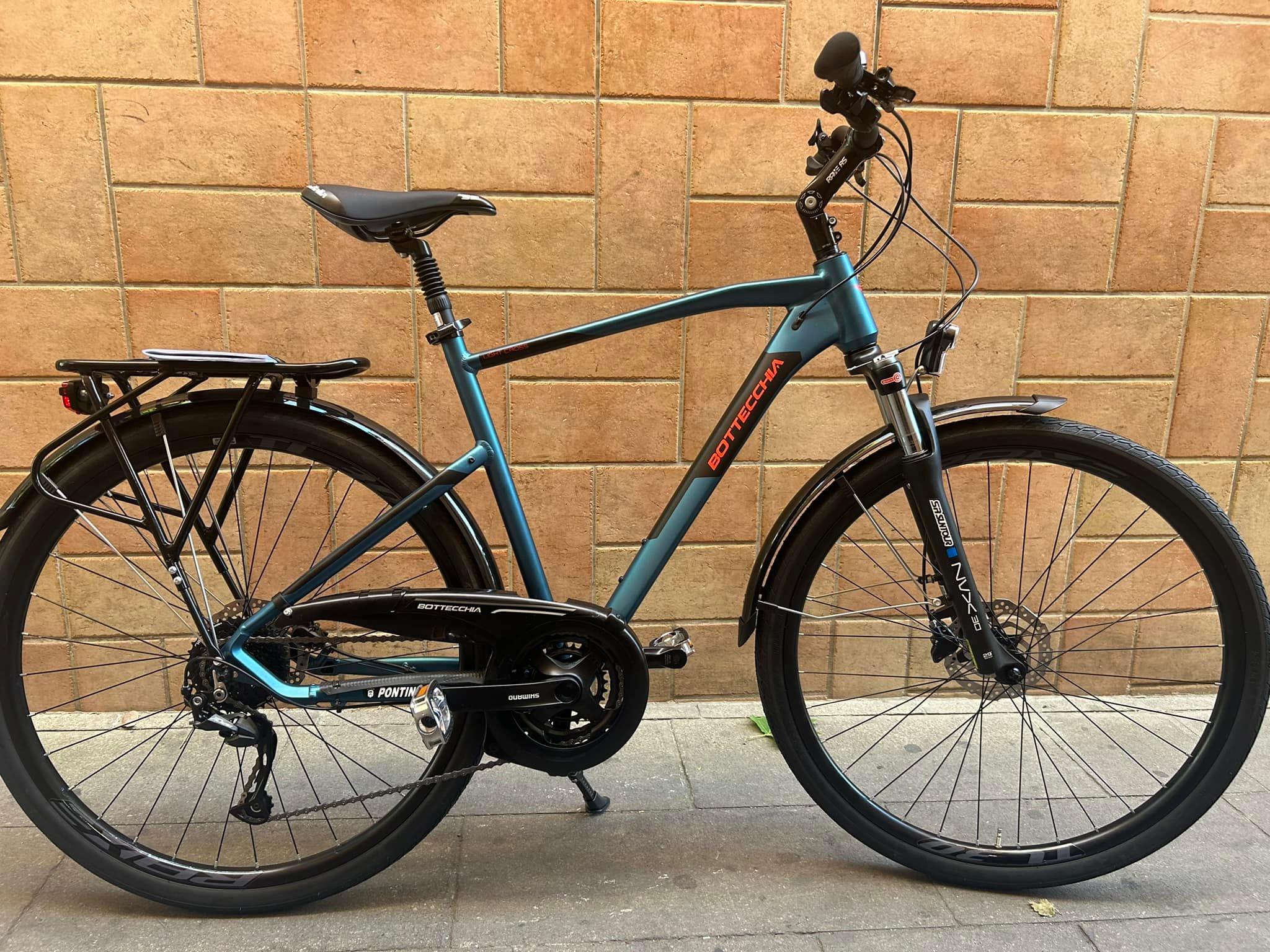 fahrrad kaufen später zahlen X80 Pro – Eisenrad linexo by WERTGARANTIE Versicherung holiday Color:Multi