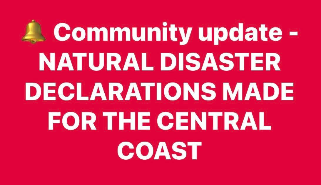 David - 🔔 Community Update - Natural Disaster Declarations made ...