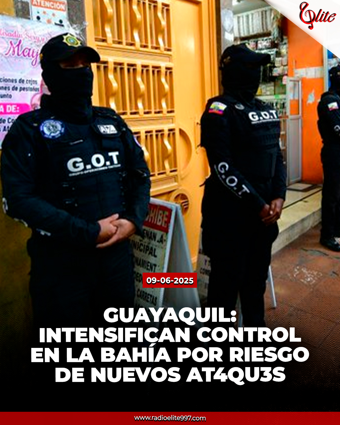 🚨 Unos 60 agentes de la Policía... - Radio Elite 99.7 | Facebook