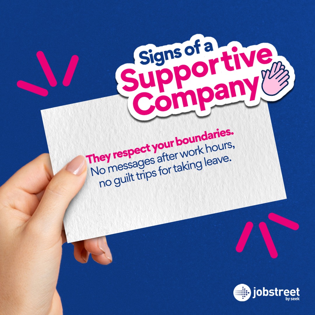 A healthy workplace goes beyond... - Jobstreet Philippines | Facebook