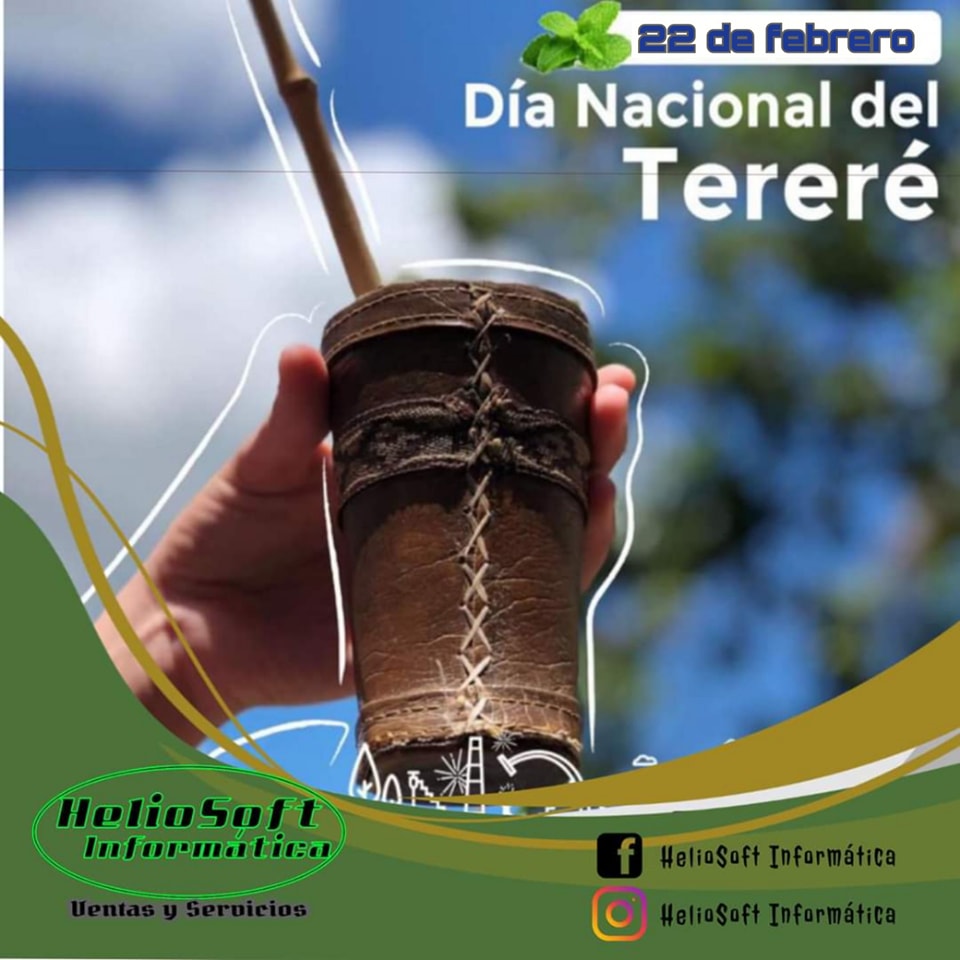 HelioSoft - 🔆 El Día del Tereré se celebra el último sábado de febrero ...