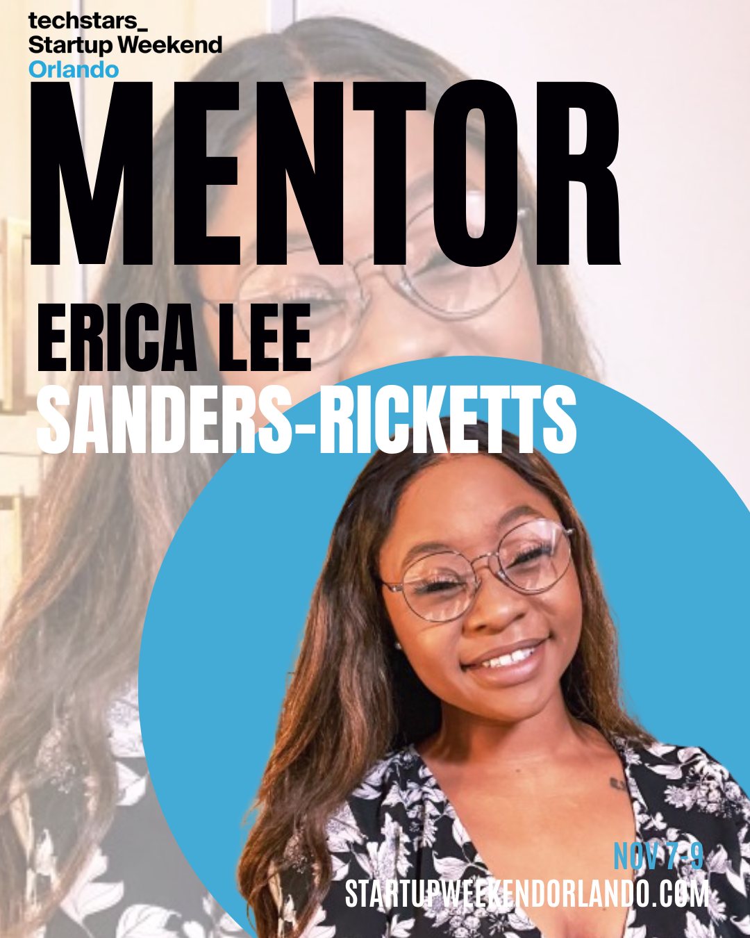 Startup - 💬 Meet Our Mentor: Erica Lee Sanders-Ricketts We’re excited ...