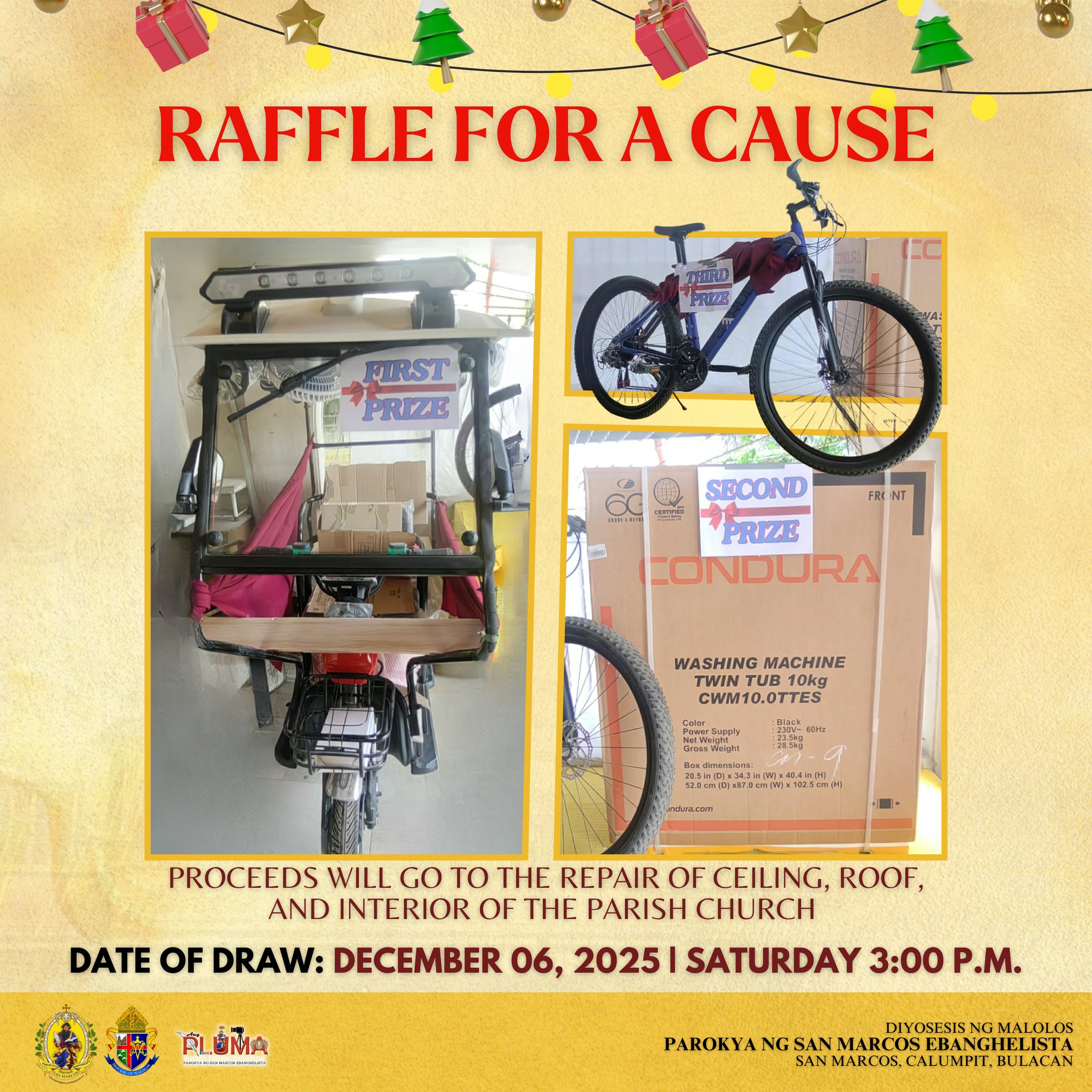 ANG - 𝐁𝐮𝐲 𝐚 𝐓𝐢𝐜𝐤𝐞𝐭, 𝐁𝐞 𝐚 𝐁𝐥𝐞𝐬𝐬𝐢𝐧𝐠! Sa bawat raffle ticket na inyong ...