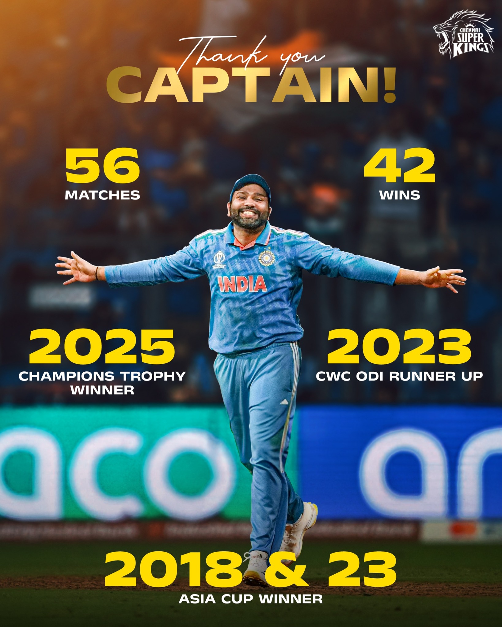 Chennai - You led us with immense passion & vision! 🇮🇳 Your legacy will ...