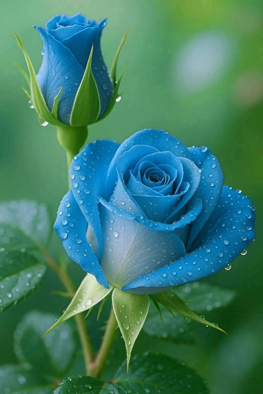 💙Lovely blue Rose for all my friends 💙 Good afternoon everyone!