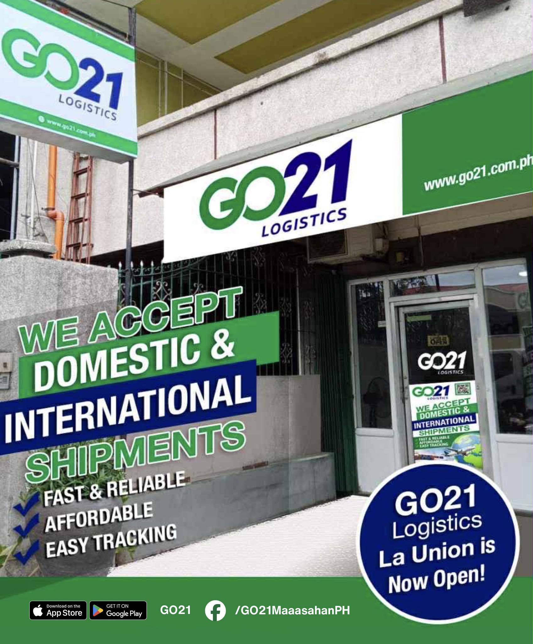 GO21 Logistics - GO21 LOGISTICS LA UNION IS NOW OPEN! 💚... | Facebook