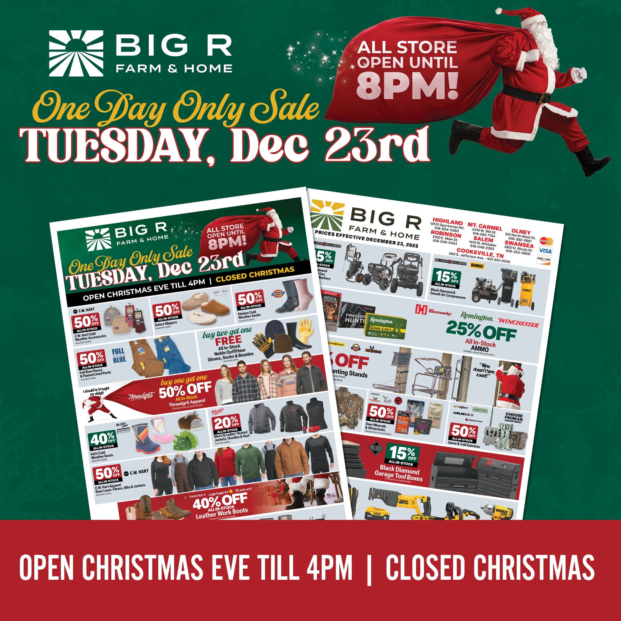 Big - View the flyer now.... https://bigrfarmandhome.hflip.co/12-23-ONE ...