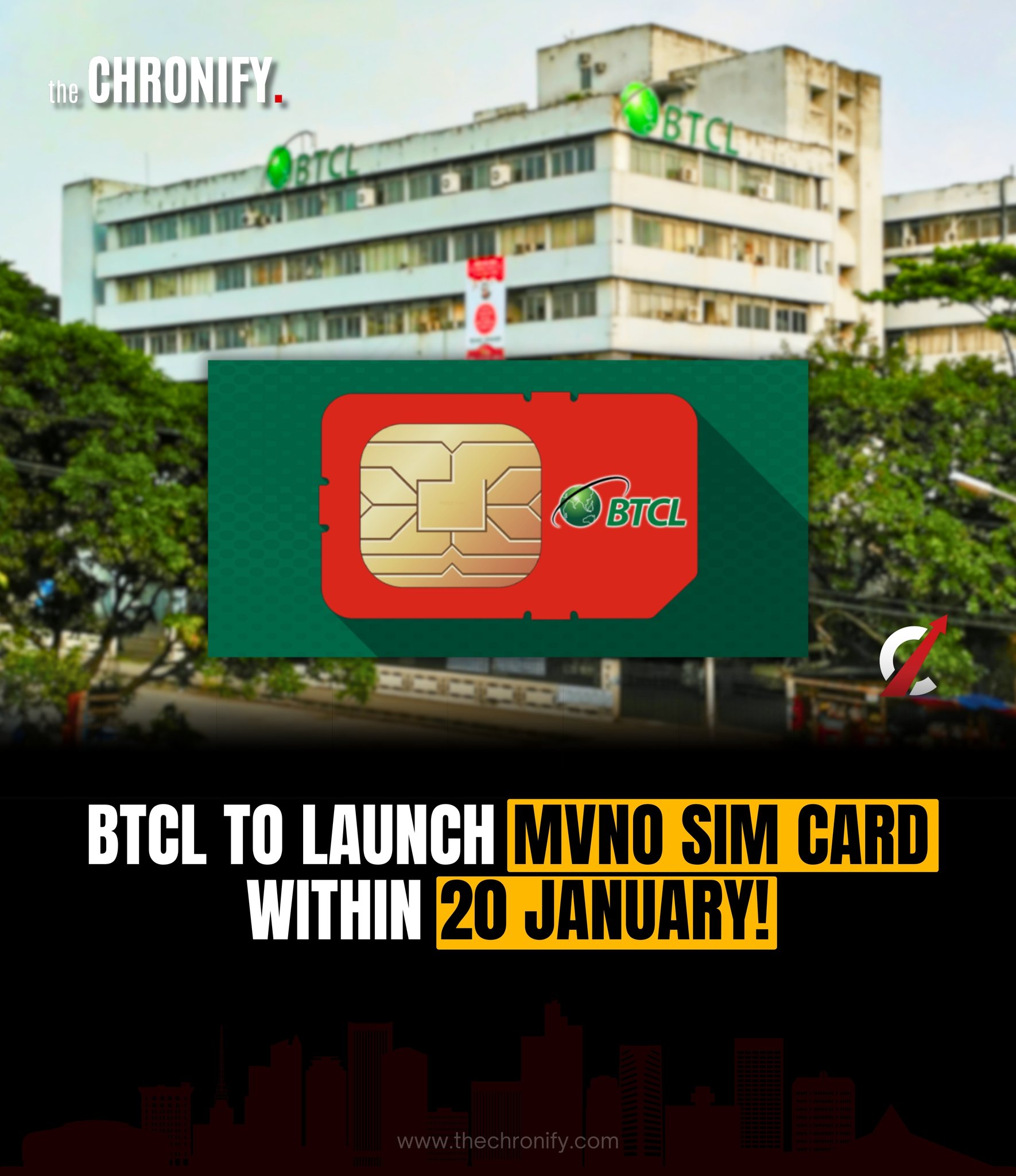 The Chronify - BTCL's highly anticipated Mobile Virtual... | Facebook