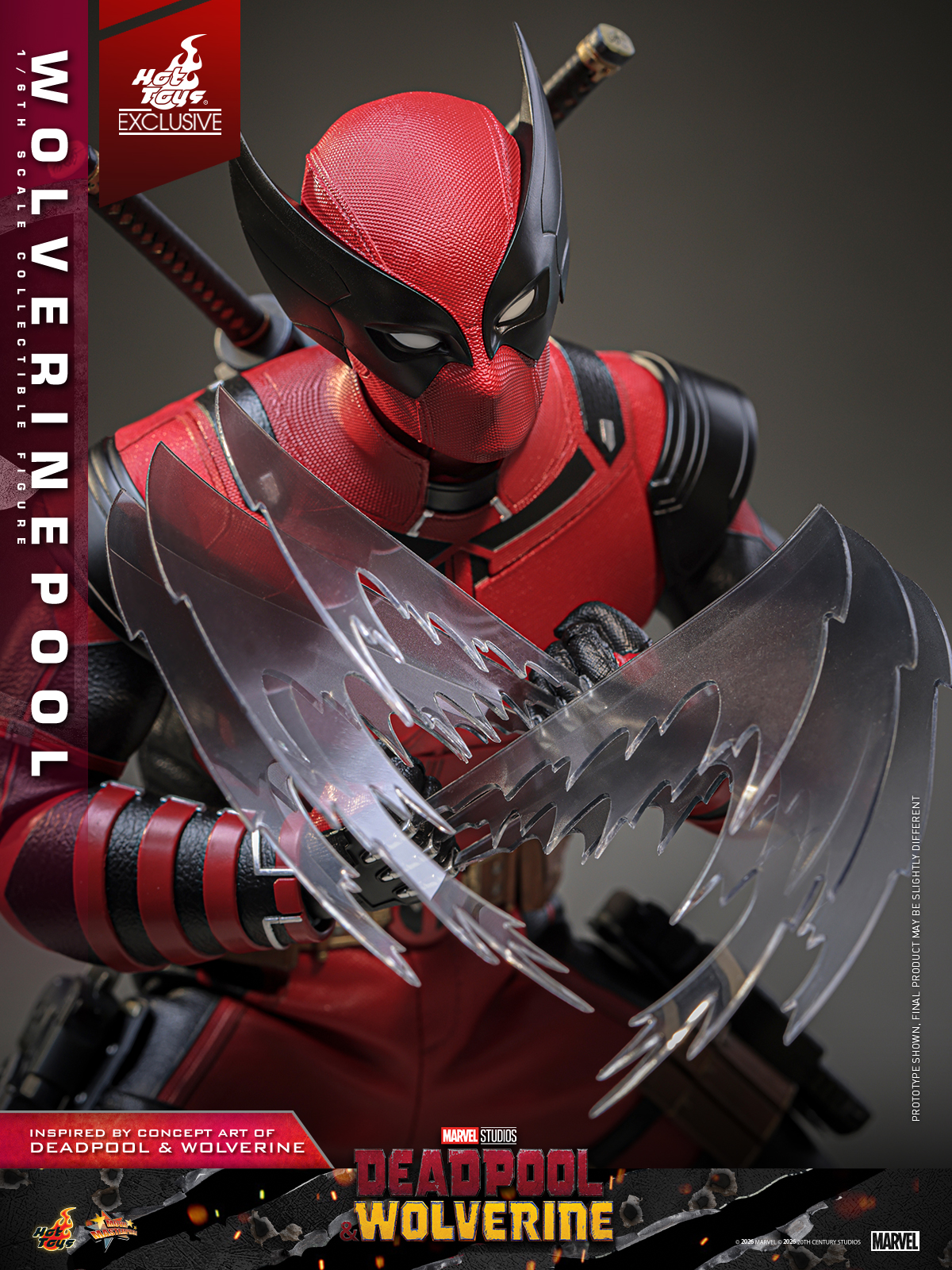 Preorder Hot Toys Exclusive 1/6th scale Wolverinepool Collectible 