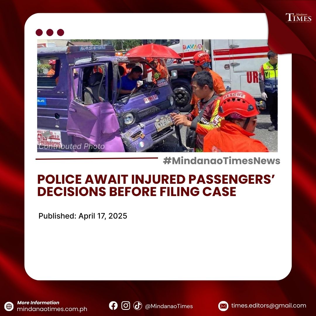 Mindanao - #MindanaoTimesNews THE DRIVER of a commuter multicab is ...