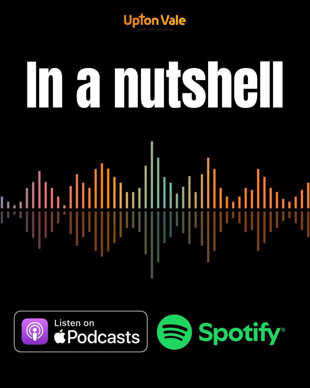 'In a Nutshell' delivers... - Upton Vale Baptist Church | Facebook