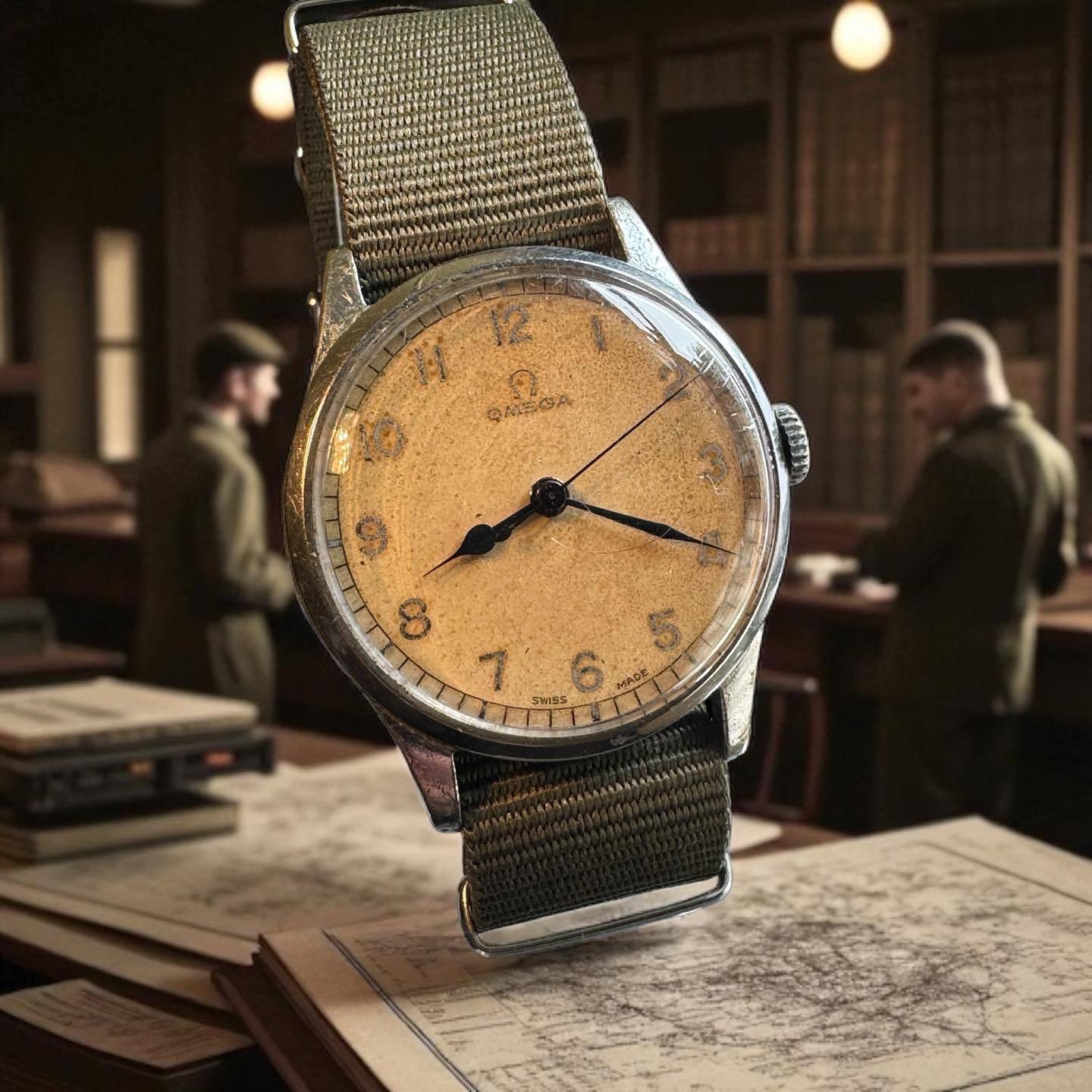 Seiko WW2 Tensoku 