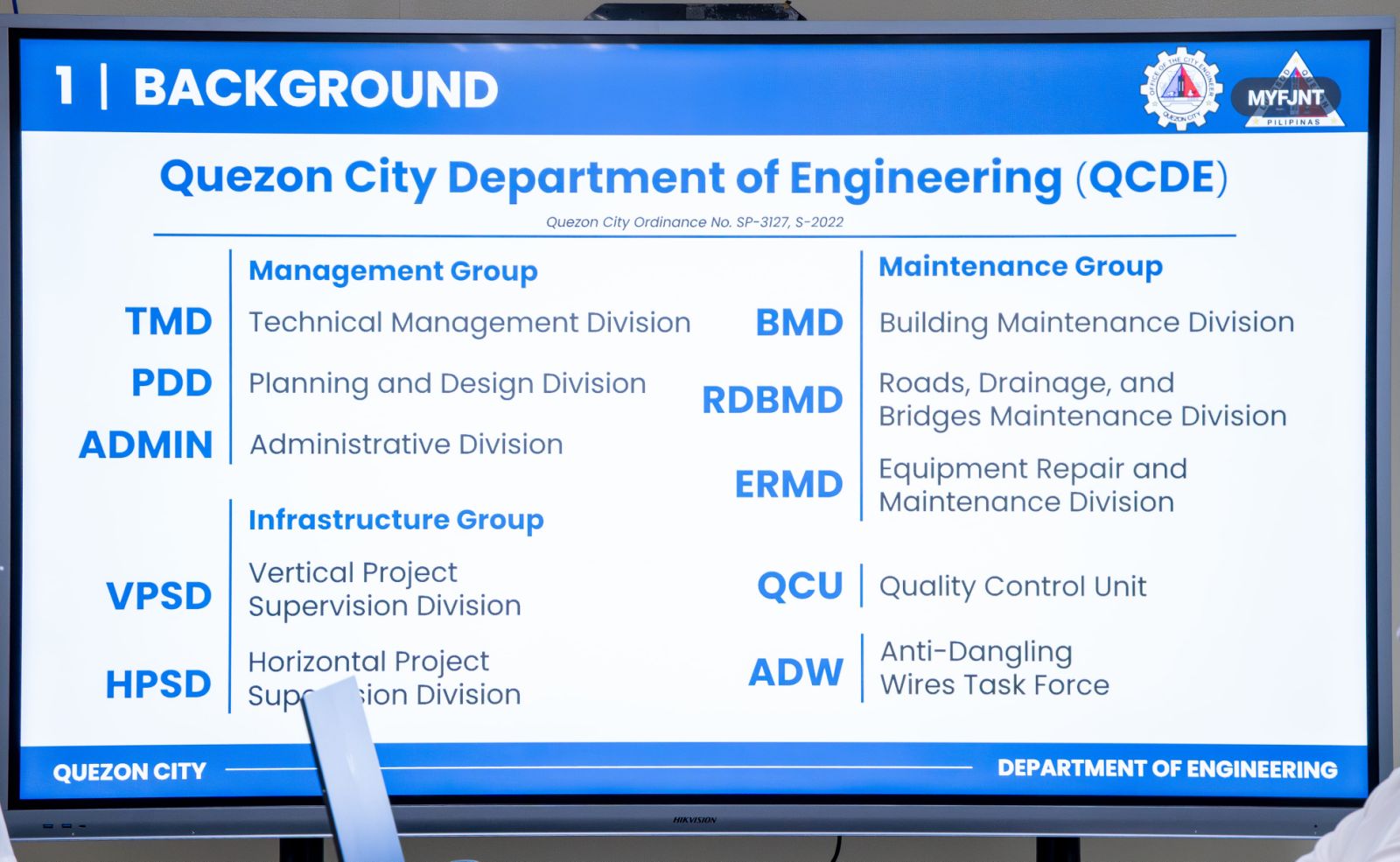 Quezon City Department of Engineering | Quezon City