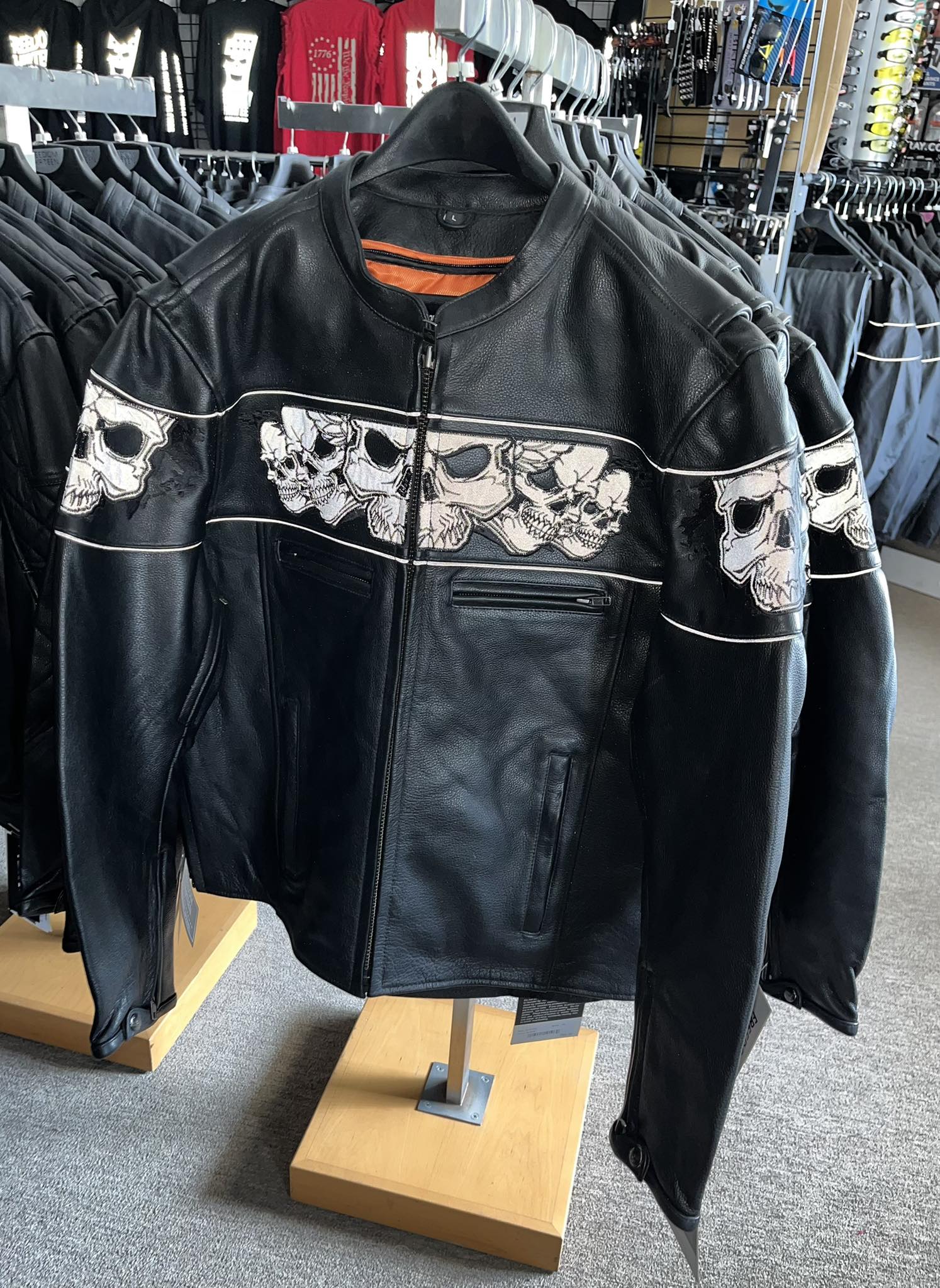90's Skull skates Nylon Jacket L 80s～90s SKULL SKATES Logo 6