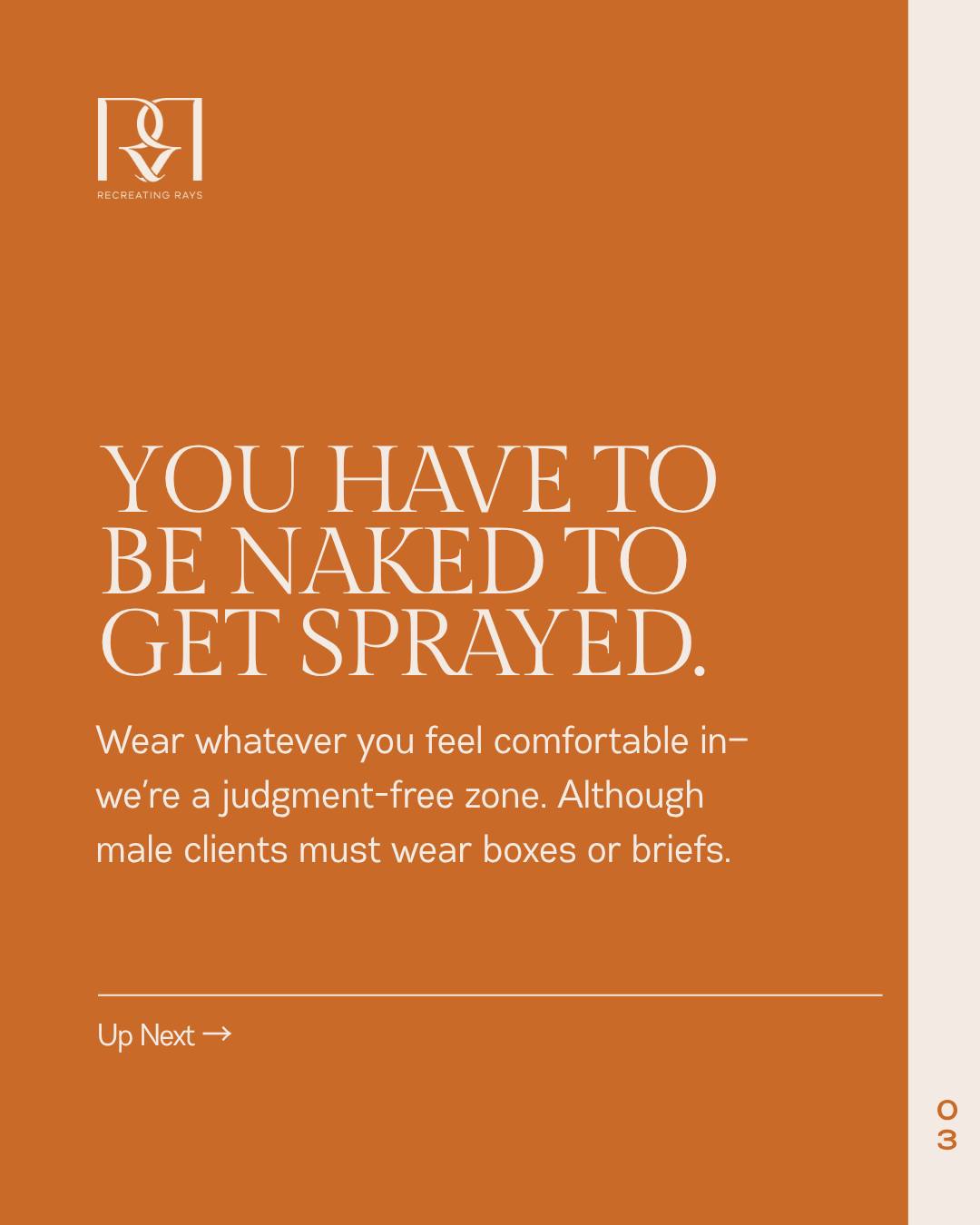 Recreating Rays Spray Tan Studio | Olathe KS