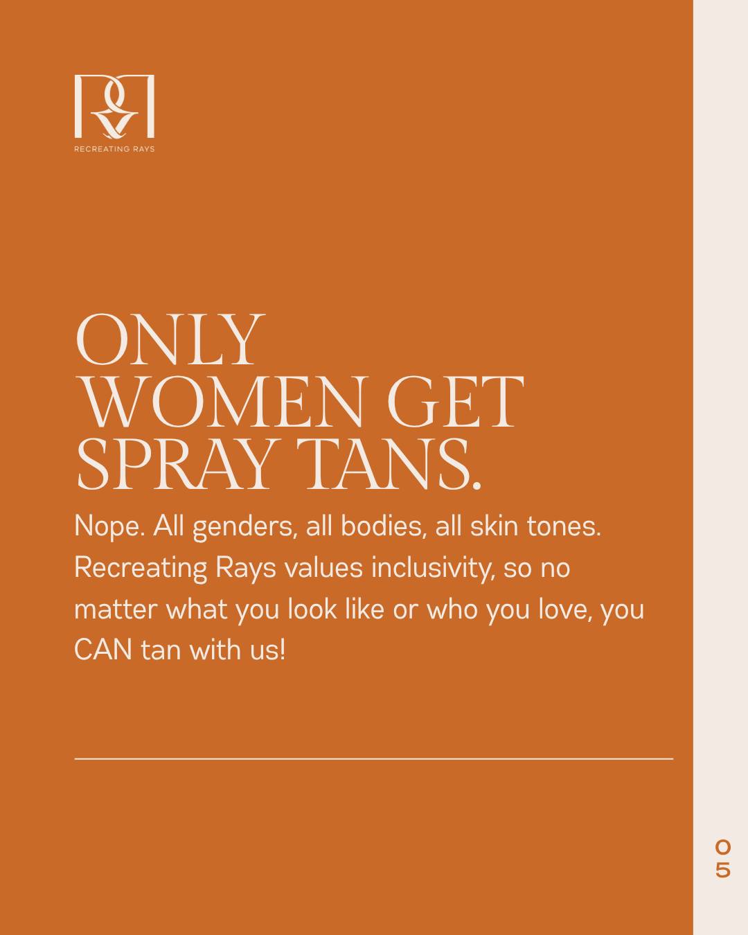 Recreating Rays Spray Tan Studio | Olathe KS